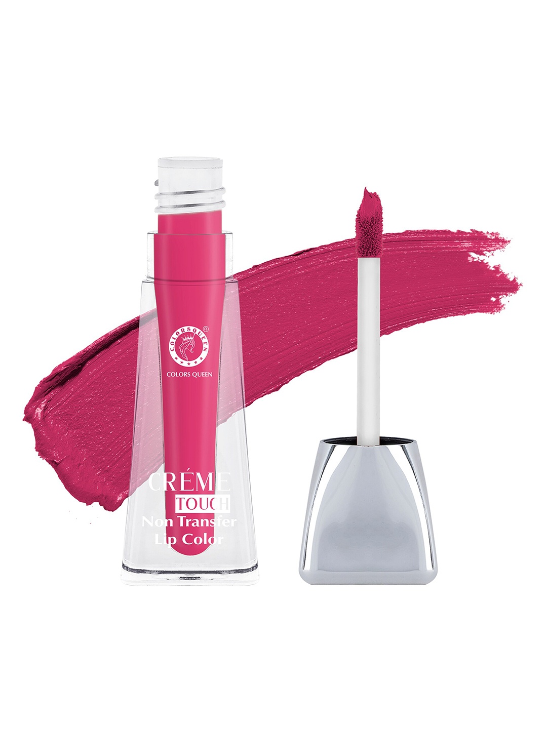 

Colors Queen Creme Touch Non-Transfer Matte Lip Color 4 ml - Neon Pink