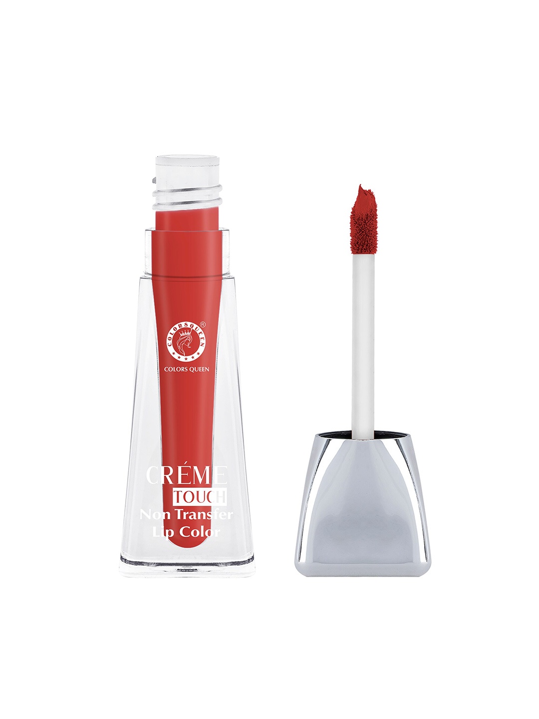 

Colors Queen Creme Touch Non-Transfer Matte Lip Color 4 ml - Fire Red