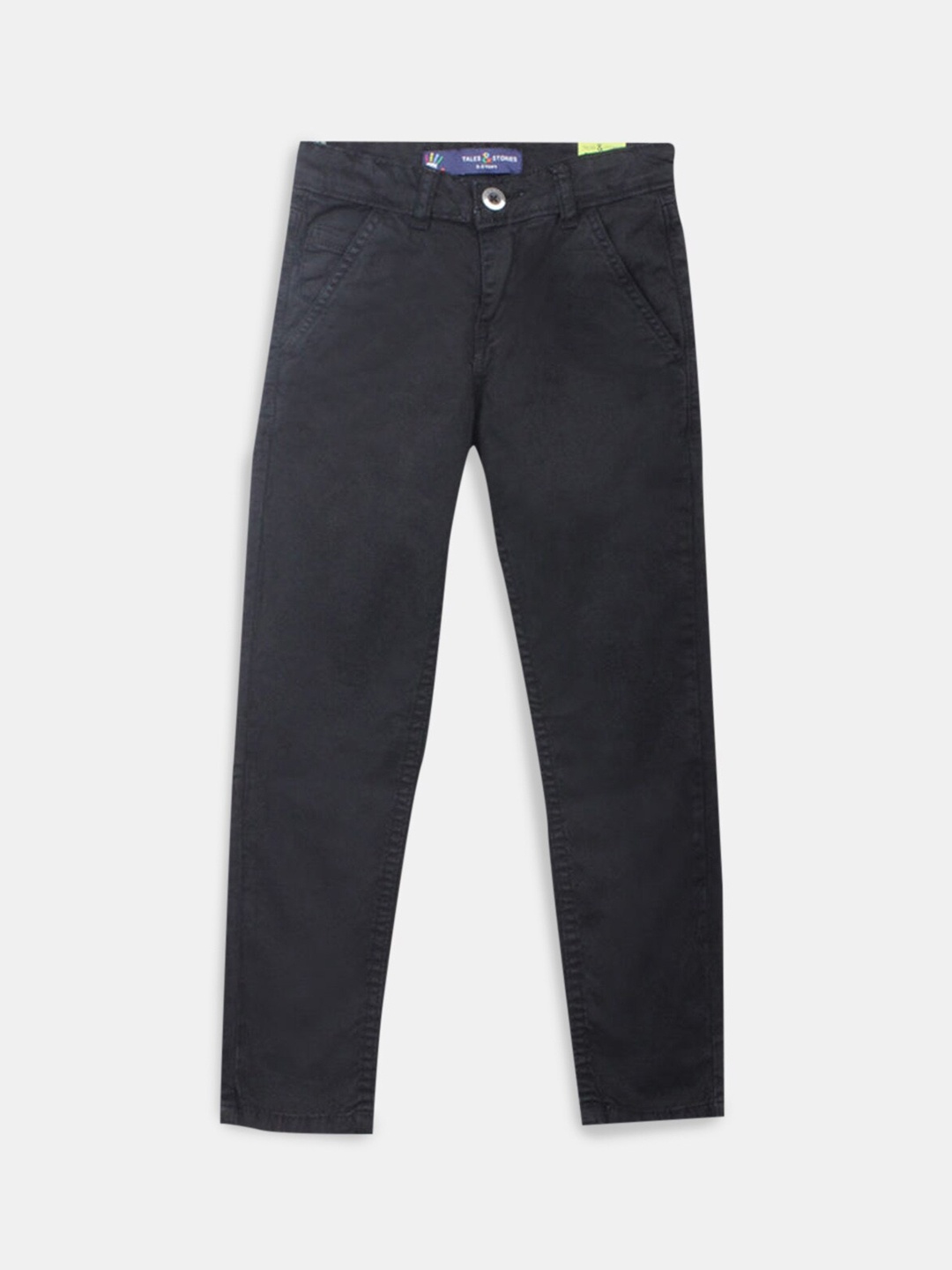

Hopscotch Boys Black Slim Fit Trousers