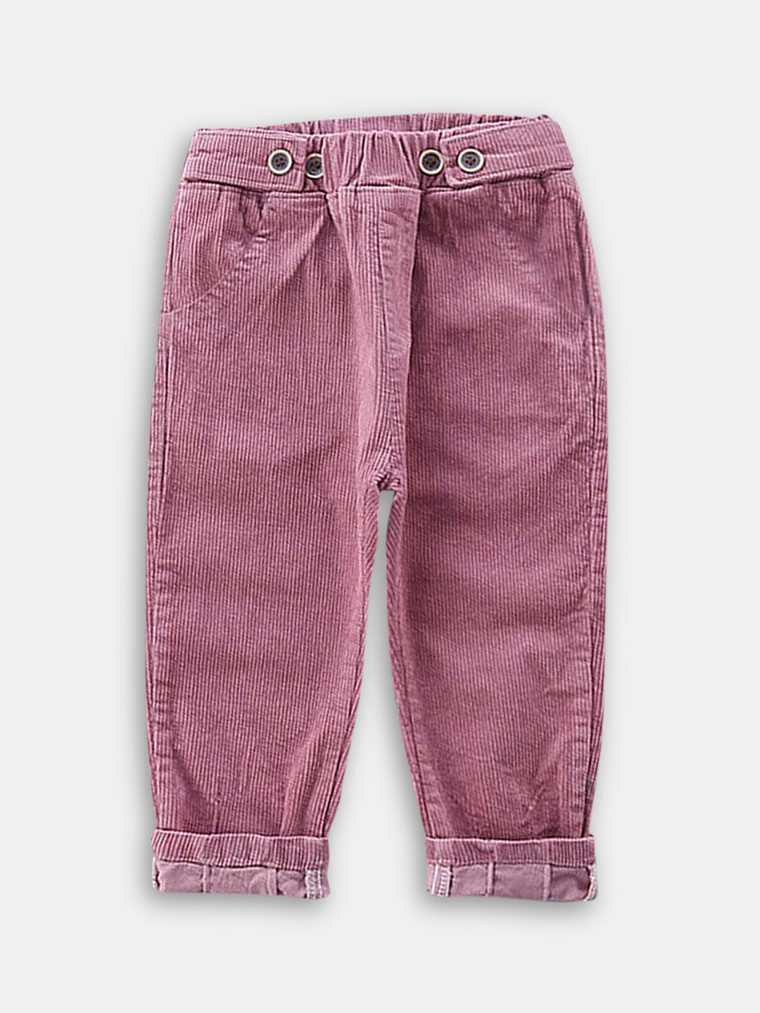 

Hopscotch Girls Pink Relaxed Pure Cotton Trousers