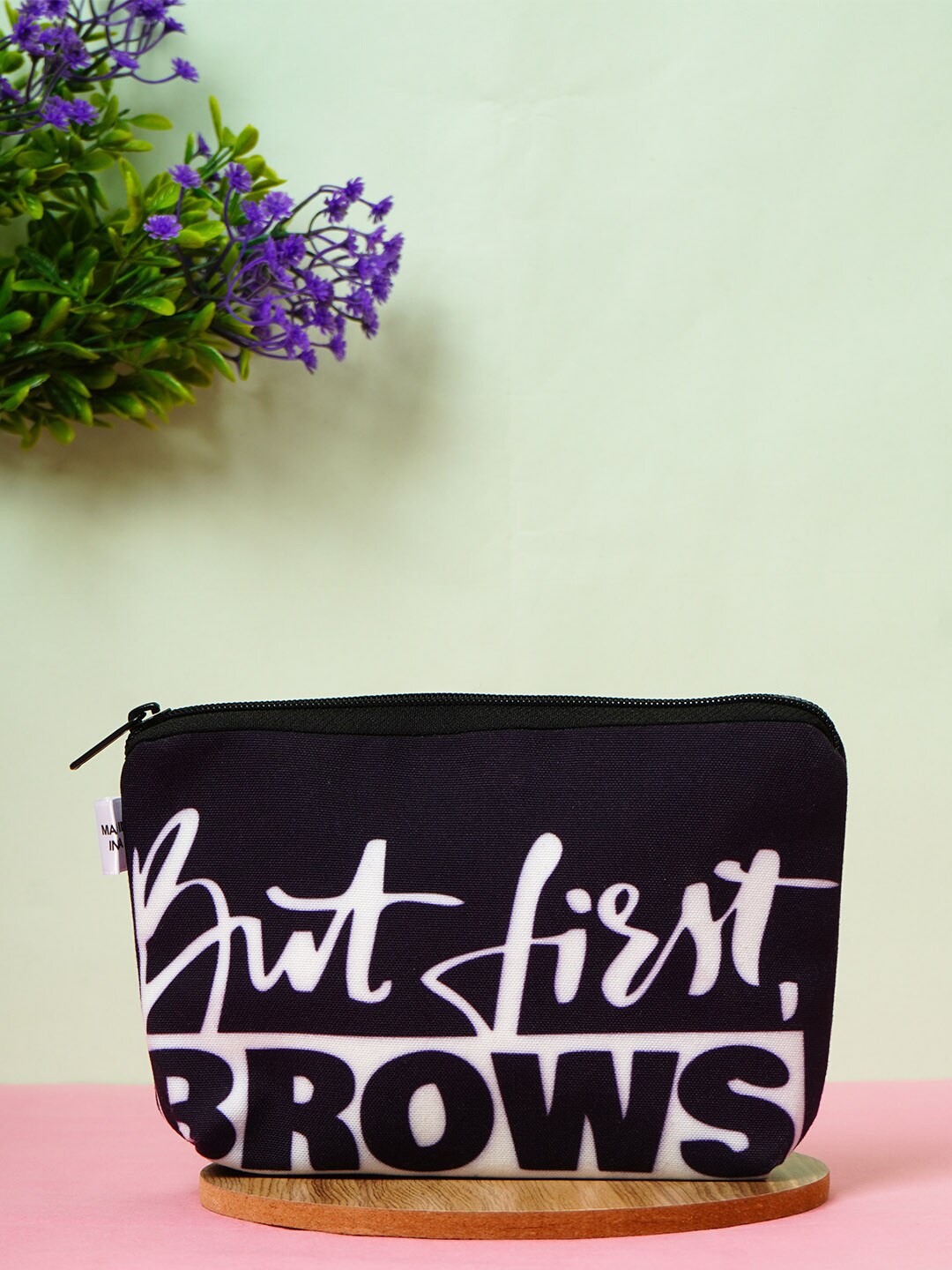 

Crazy Corner Black Printed Travel Accessory