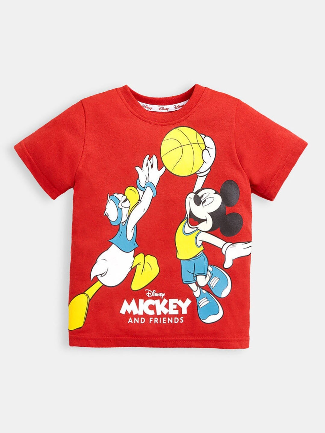 

Hopscotch Boys Red Printed T-shirt