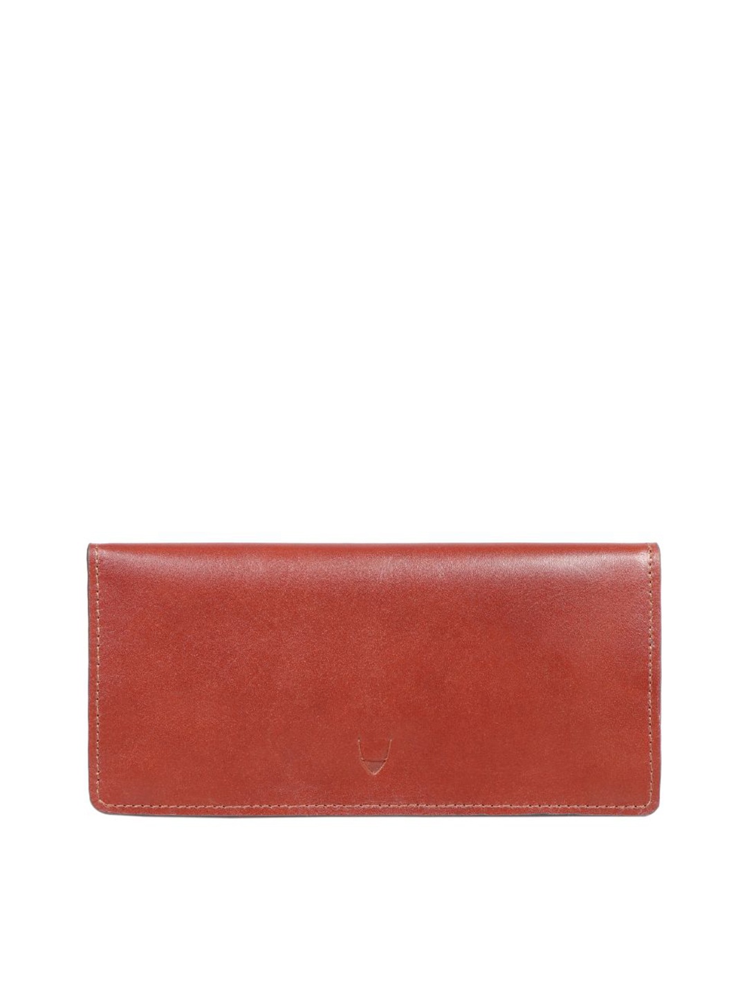 

Hidesign Women Tan Leather Two Fold Wallet