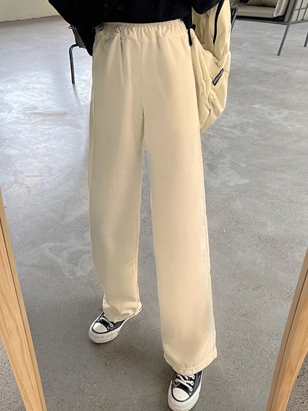 

URBANIC Women Peach-Coloured Trousers
