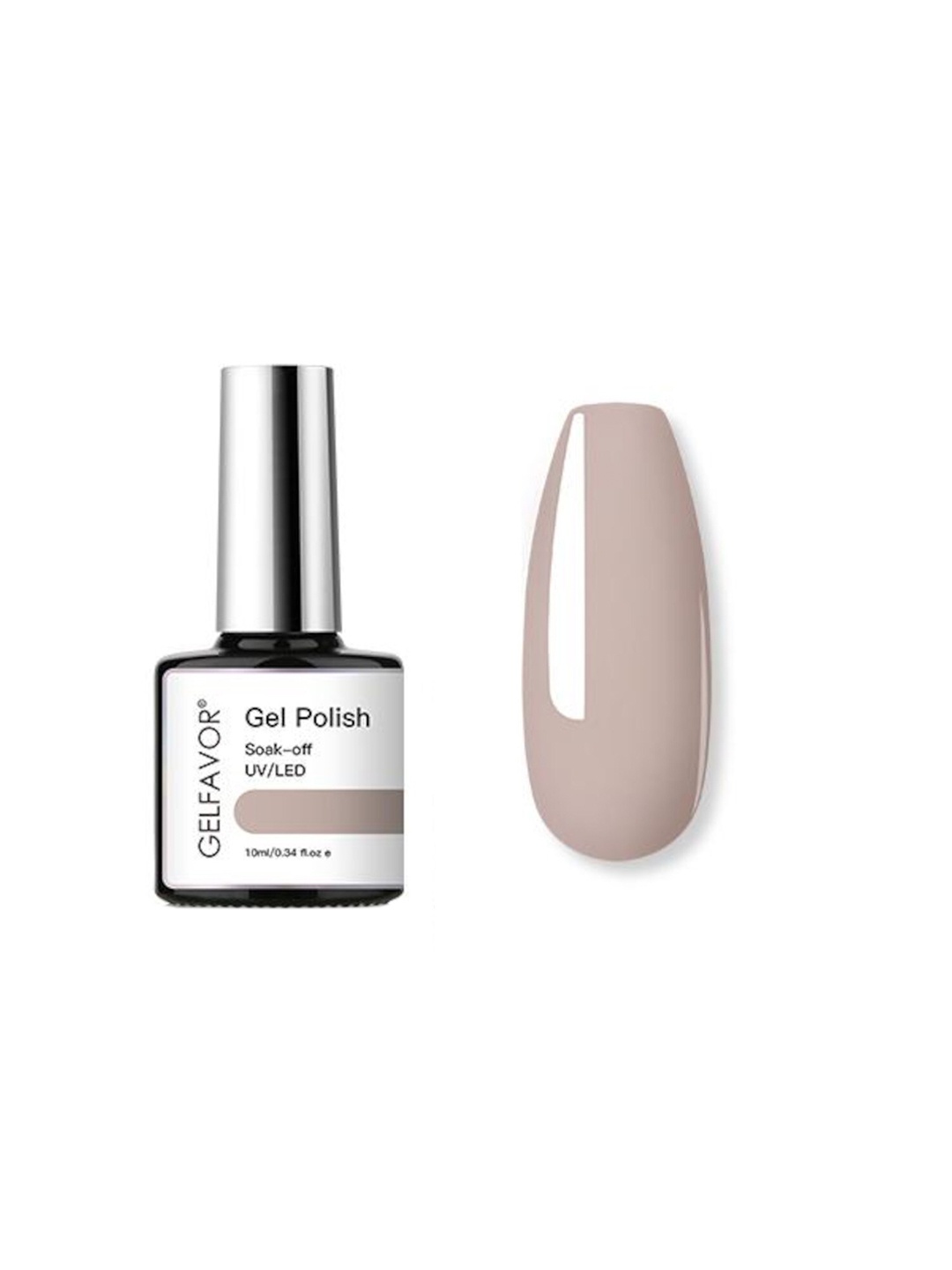 

Gelfavor UV LED Soak-Off Gel Nail Polish 10 ml- Shade-G-50, Grey