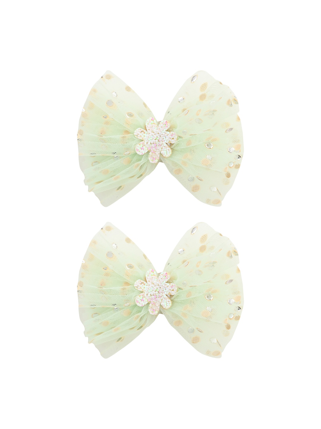 

Aye Candy Girls Set of 2 Alligator Hair Clip, Green