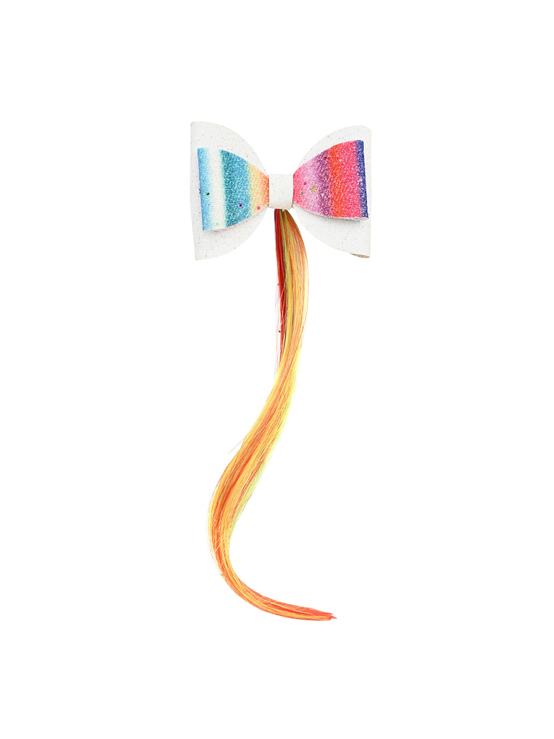 

Aye Candy Girls White & Red Alligator Hair Clip