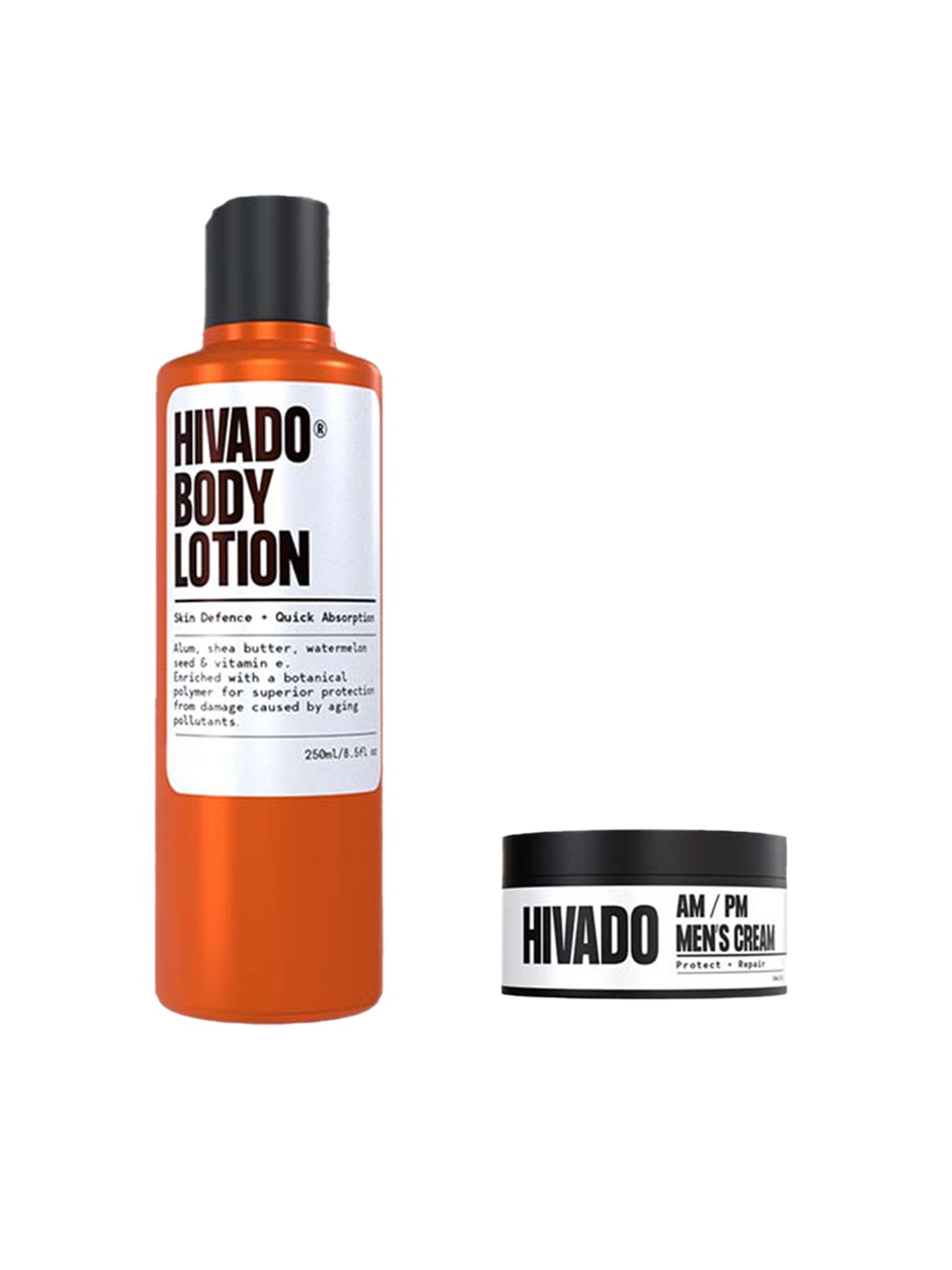 

HIVADO Men Moisturizing Due-250ml+50gm, Orange