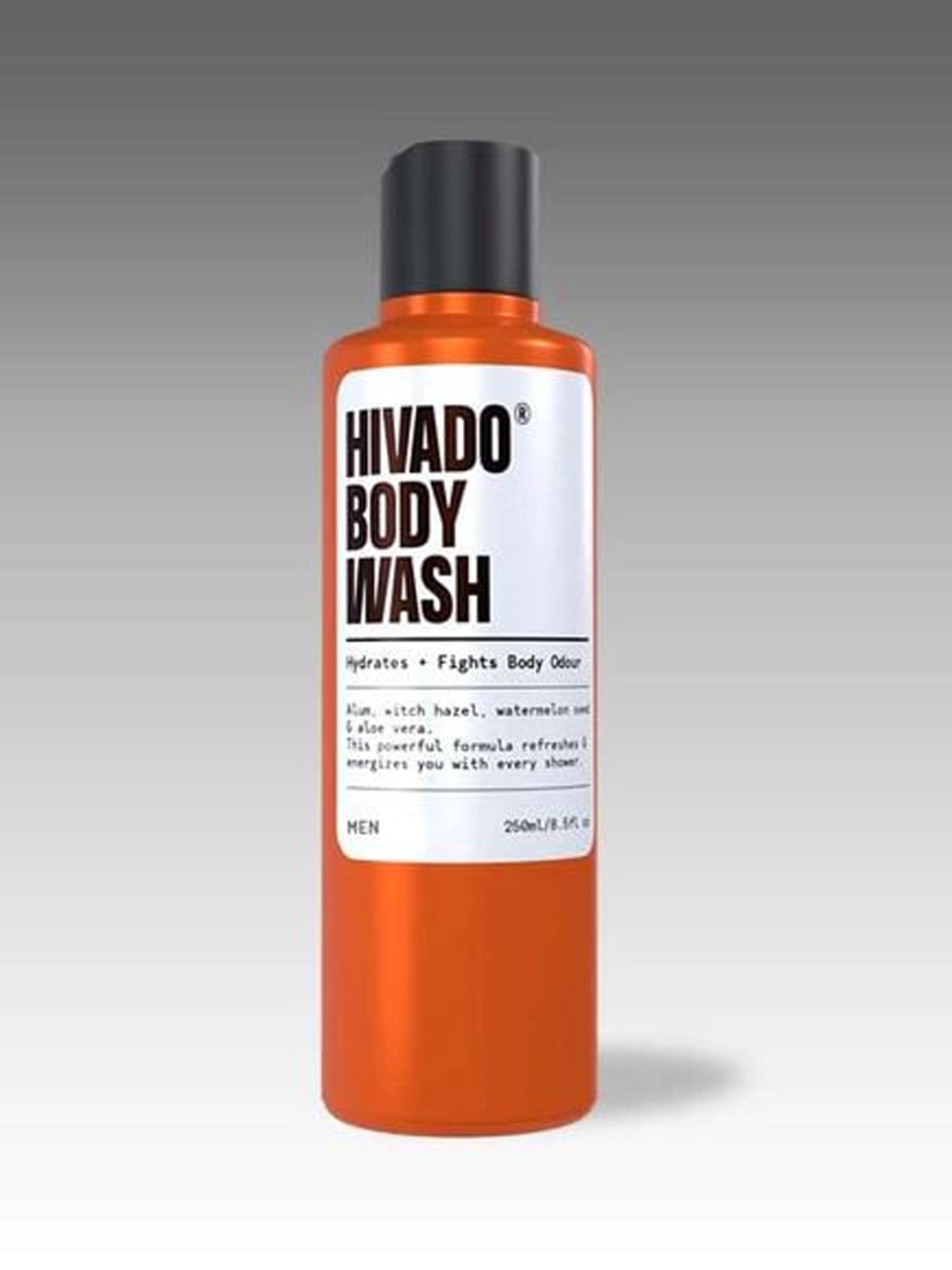 

HIVADO Men Body Wash with Aloe Vera & Witch Hazel - 250 ml, Orange