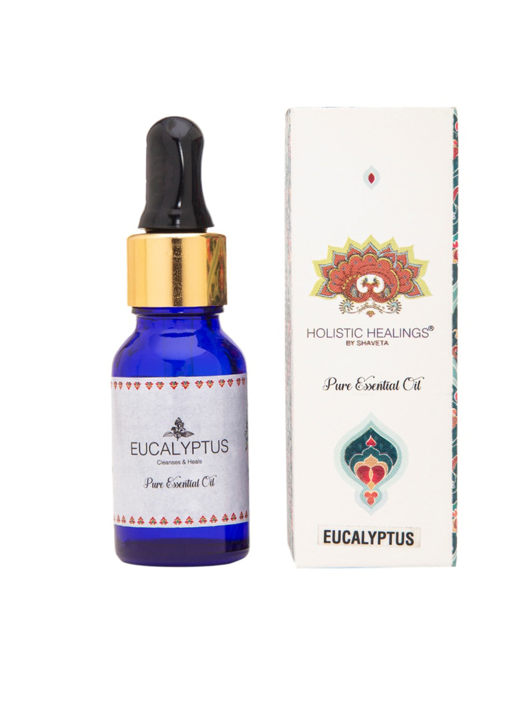 

HOLISTIC HEALINGS BY SHAVETA Eucalyptus Essential Oil-15ml, Transparent