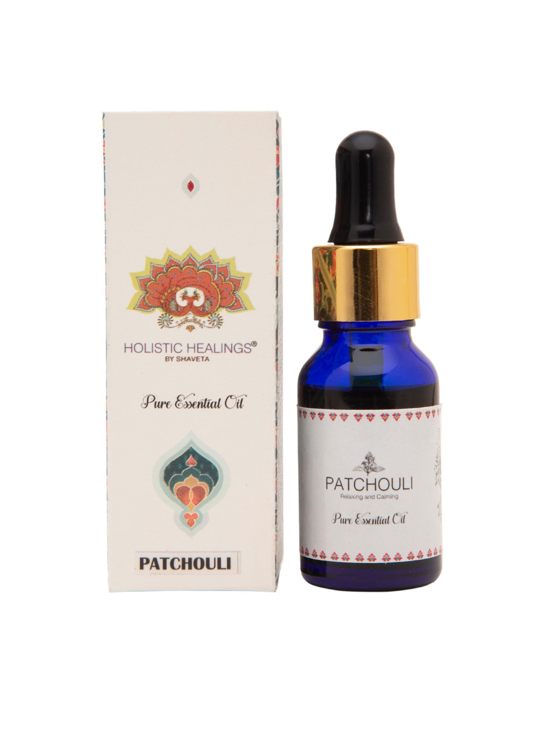 

HOLISTIC HEALINGS BY SHAVETA Adults Patchouli Essential Oil-15ml, Transparent