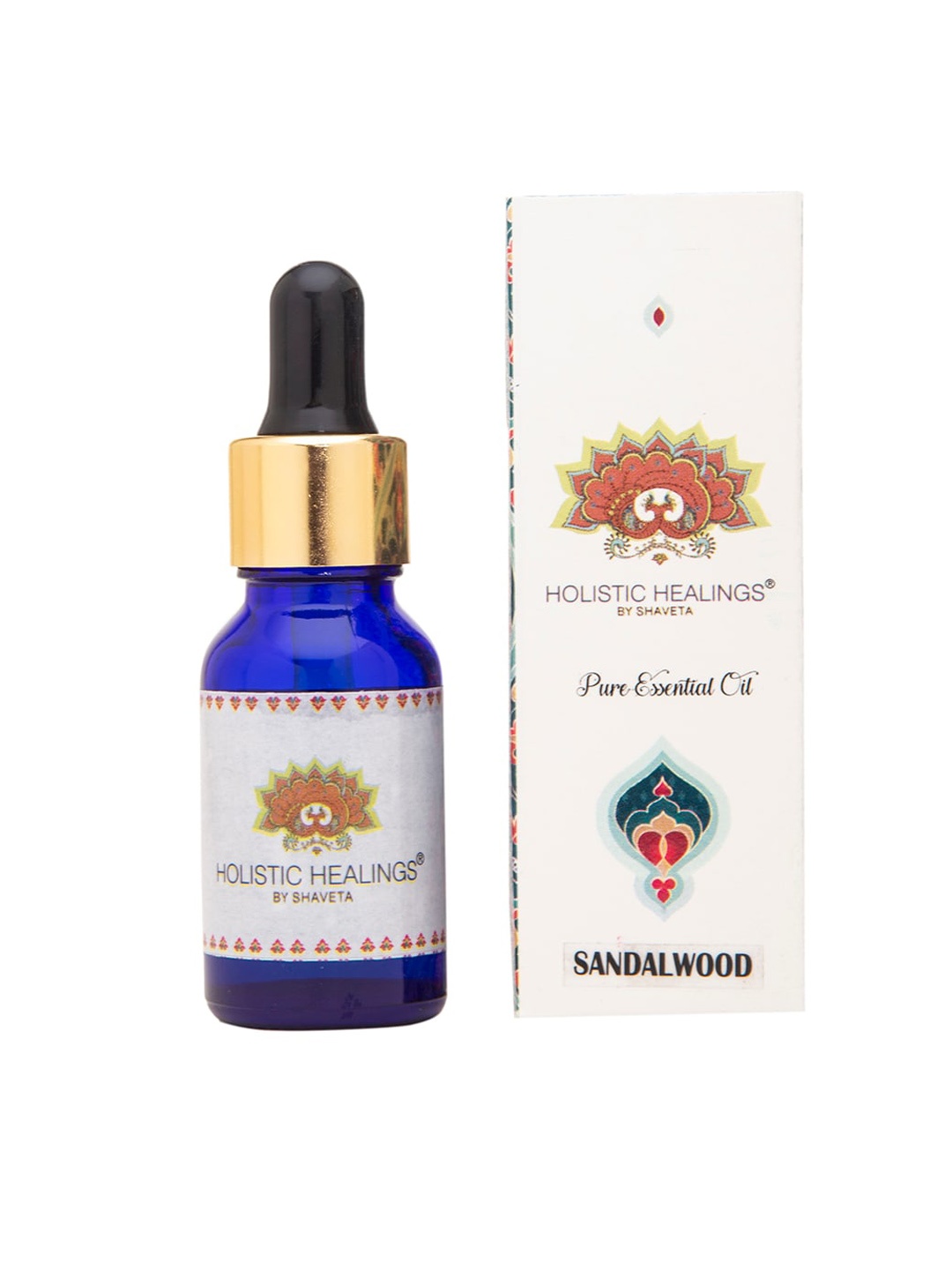 

HOLISTIC HEALINGS BY SHAVETA Sandalwood Essential Oil 15ml, Transparent