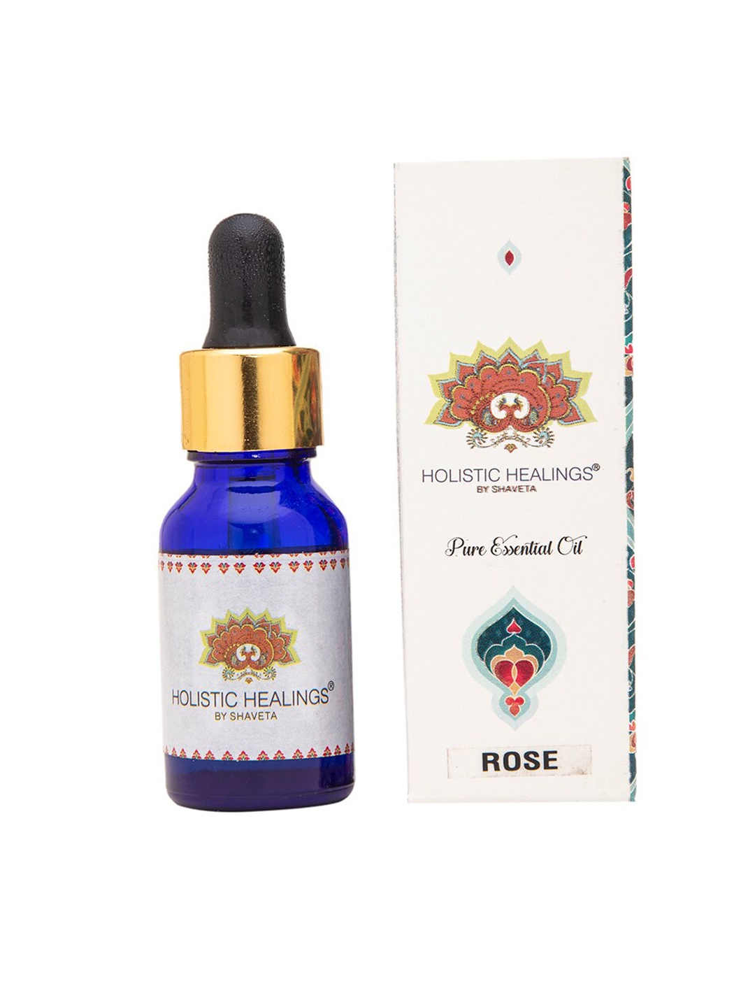 

HOLISTIC HEALINGS BY SHAVETA Rose Essential Oil-15ml, Transparent