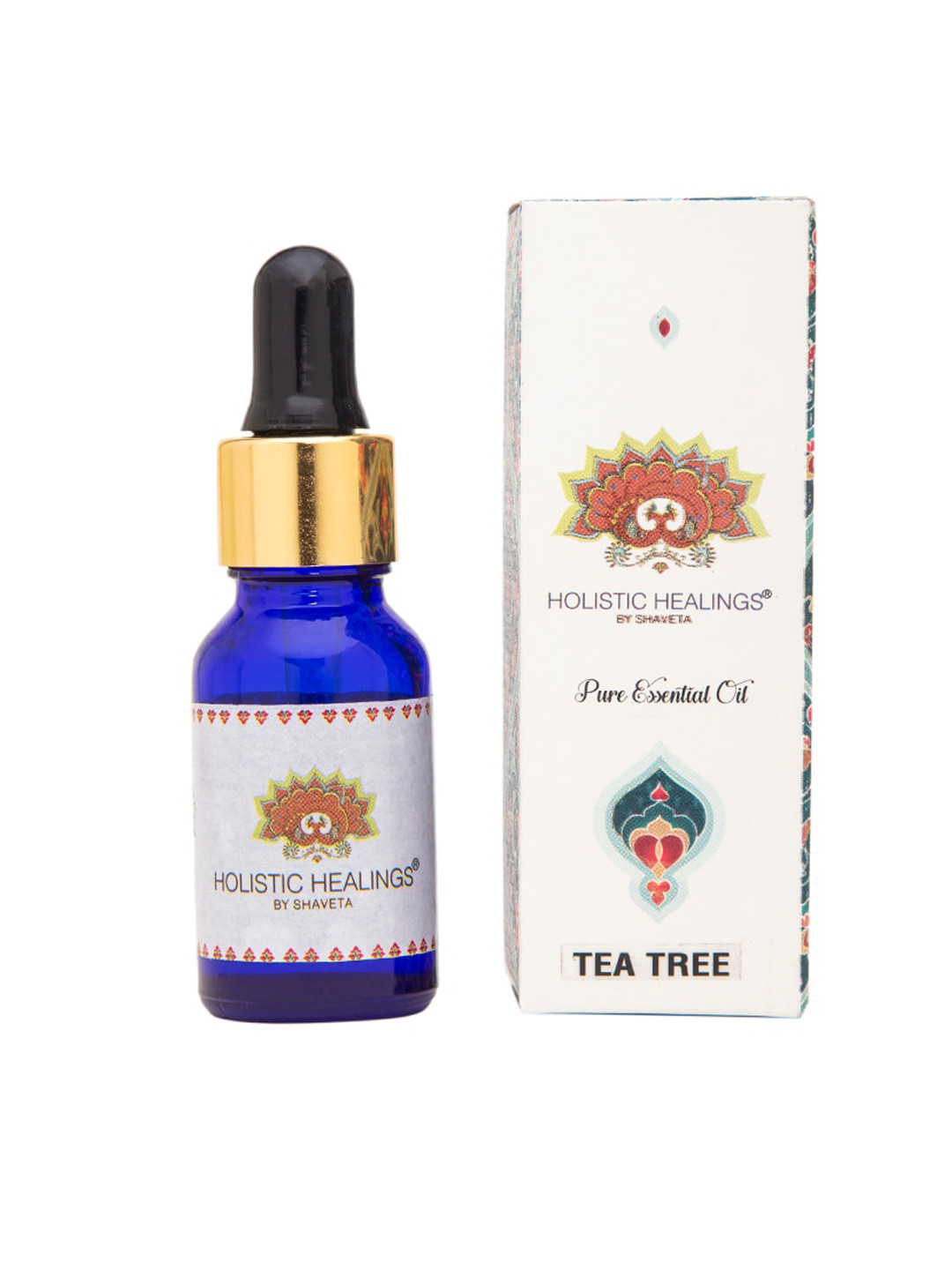 

HOLISTIC HEALINGS BY SHAVETA Tea Tree Essential Oil-15ml, Transparent