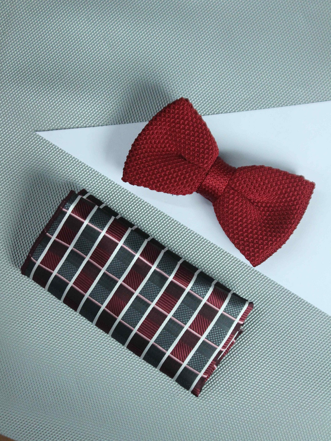 

Tossido Men Red Bow Tie