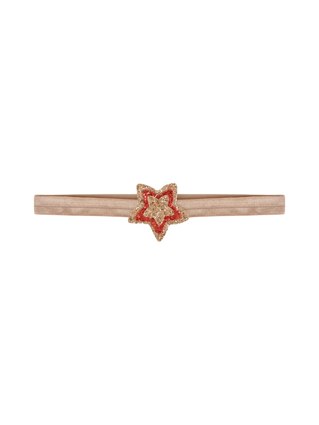 

Aye Candy Girls Gold-Coloured & Red Star Headband
