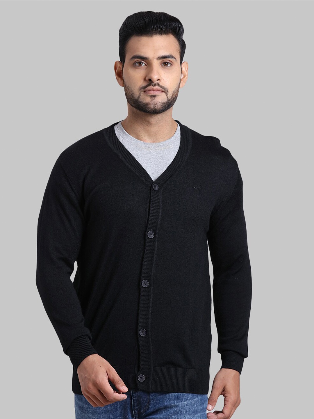 

ColorPlus Men Black Cardigan