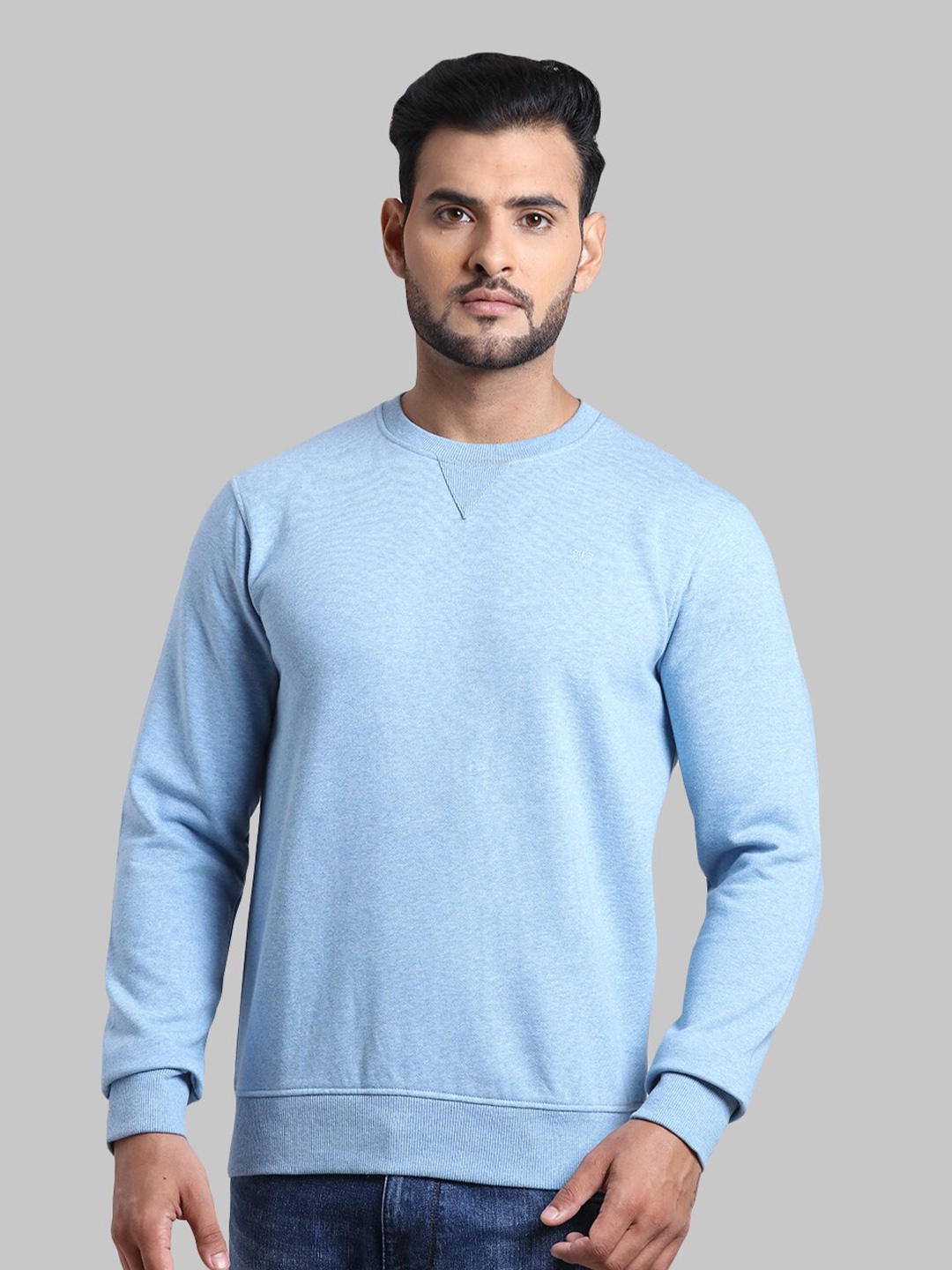 

ColorPlus Men Blue Sweatshirt