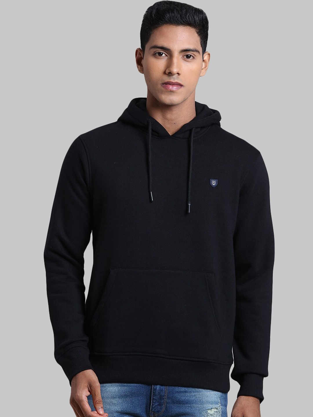 

ColorPlus Men Black Sweatshirt