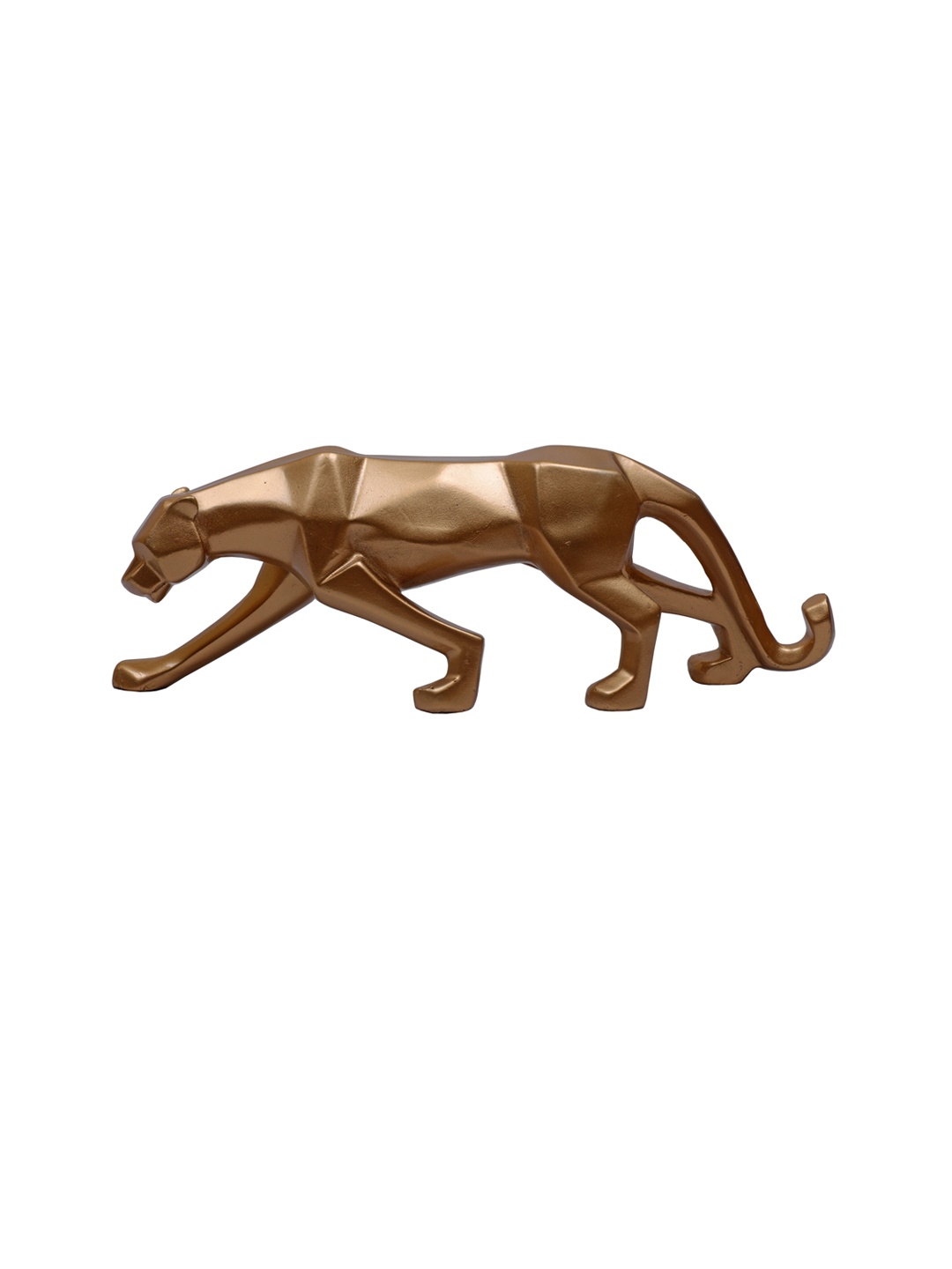 

TANSHA QUO Gold Geometrical Panther Showpiece