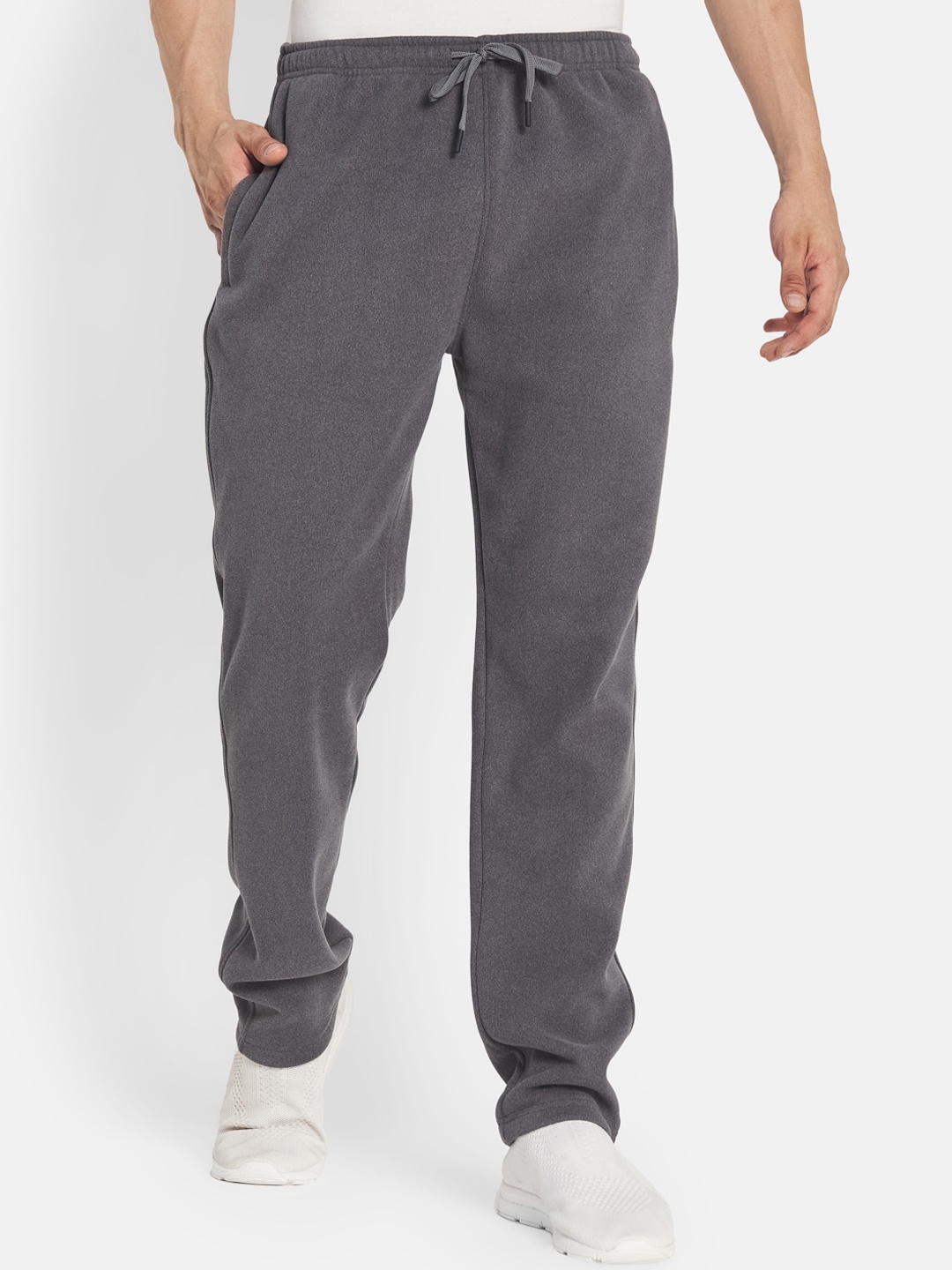 

Octave Men Grey Solid Joggers