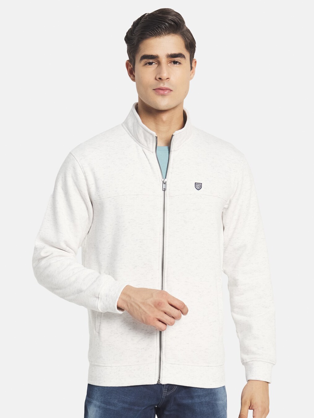 

Octave Men White Sweatshirt