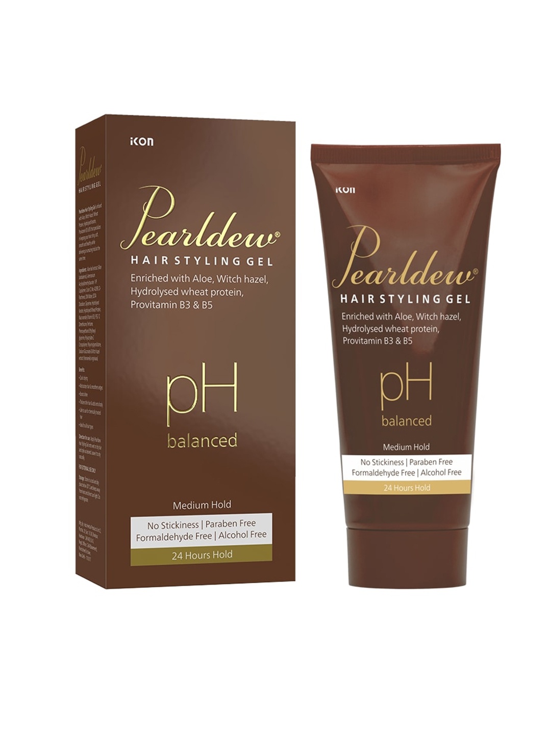 

Pearldew Hair Styling Gel, Brown