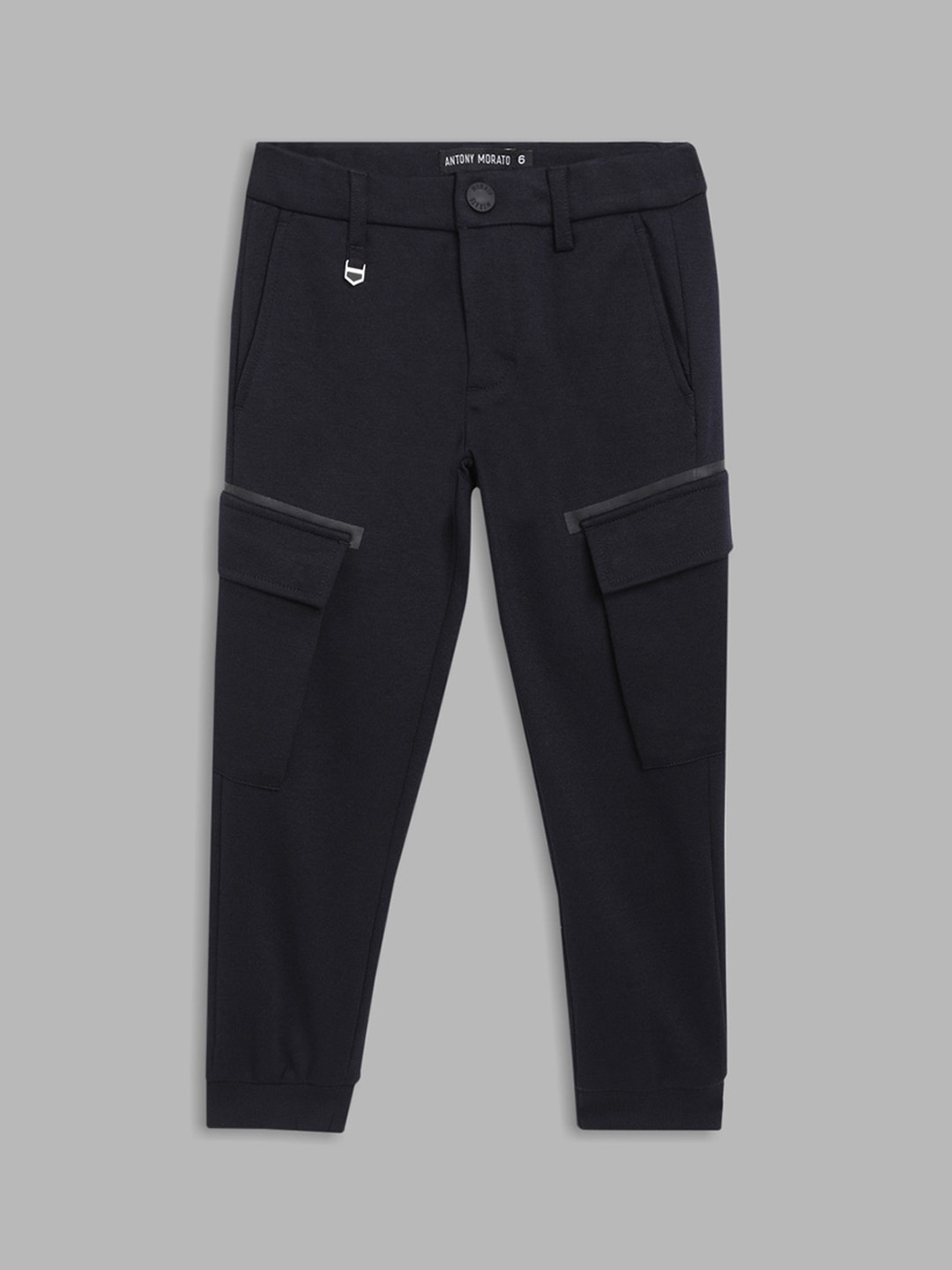 

Antony Morato Boys Blue Skinny Fit Cargos Trousers