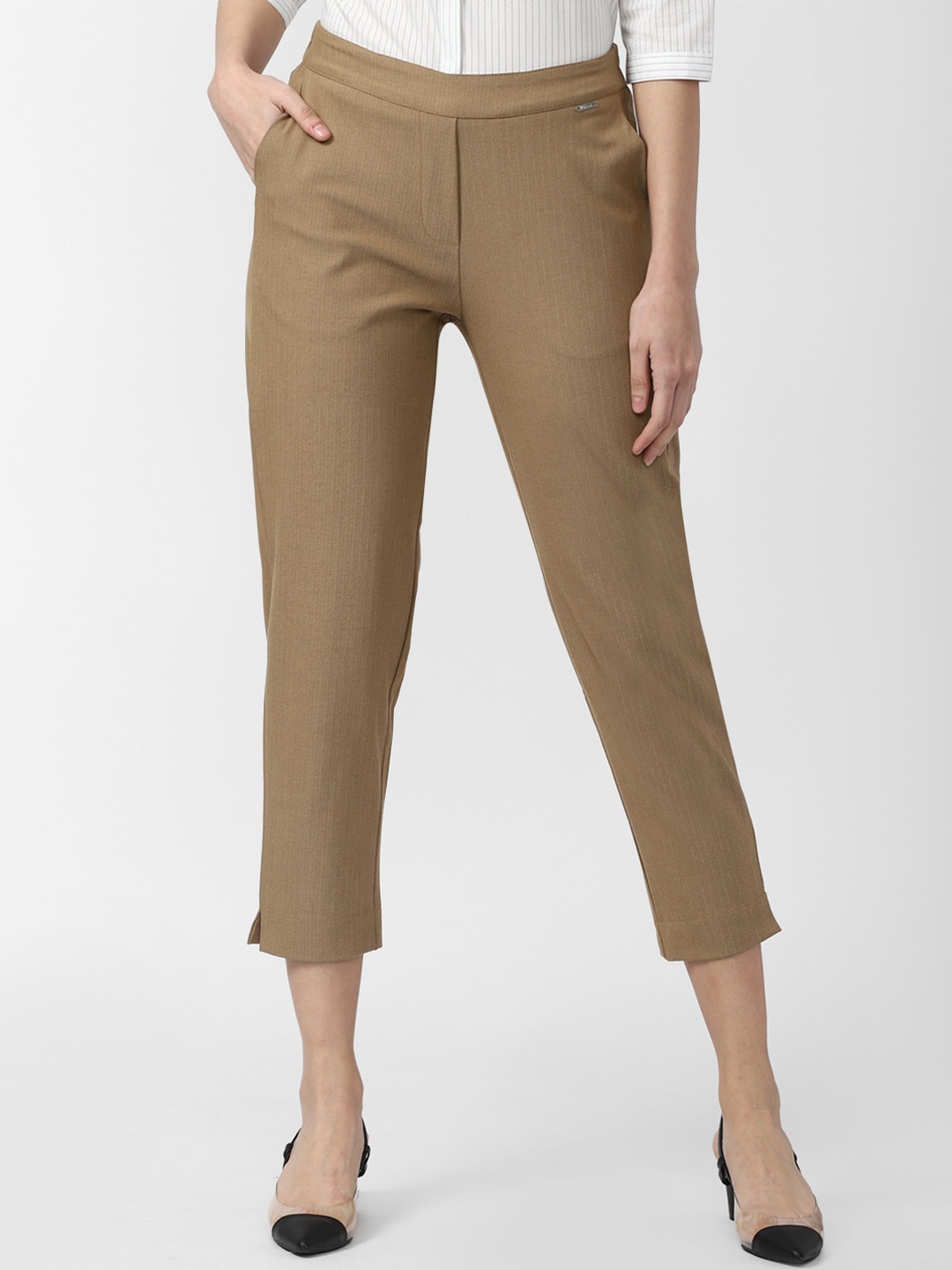 

Van Heusen Woman Women Khaki Trouser