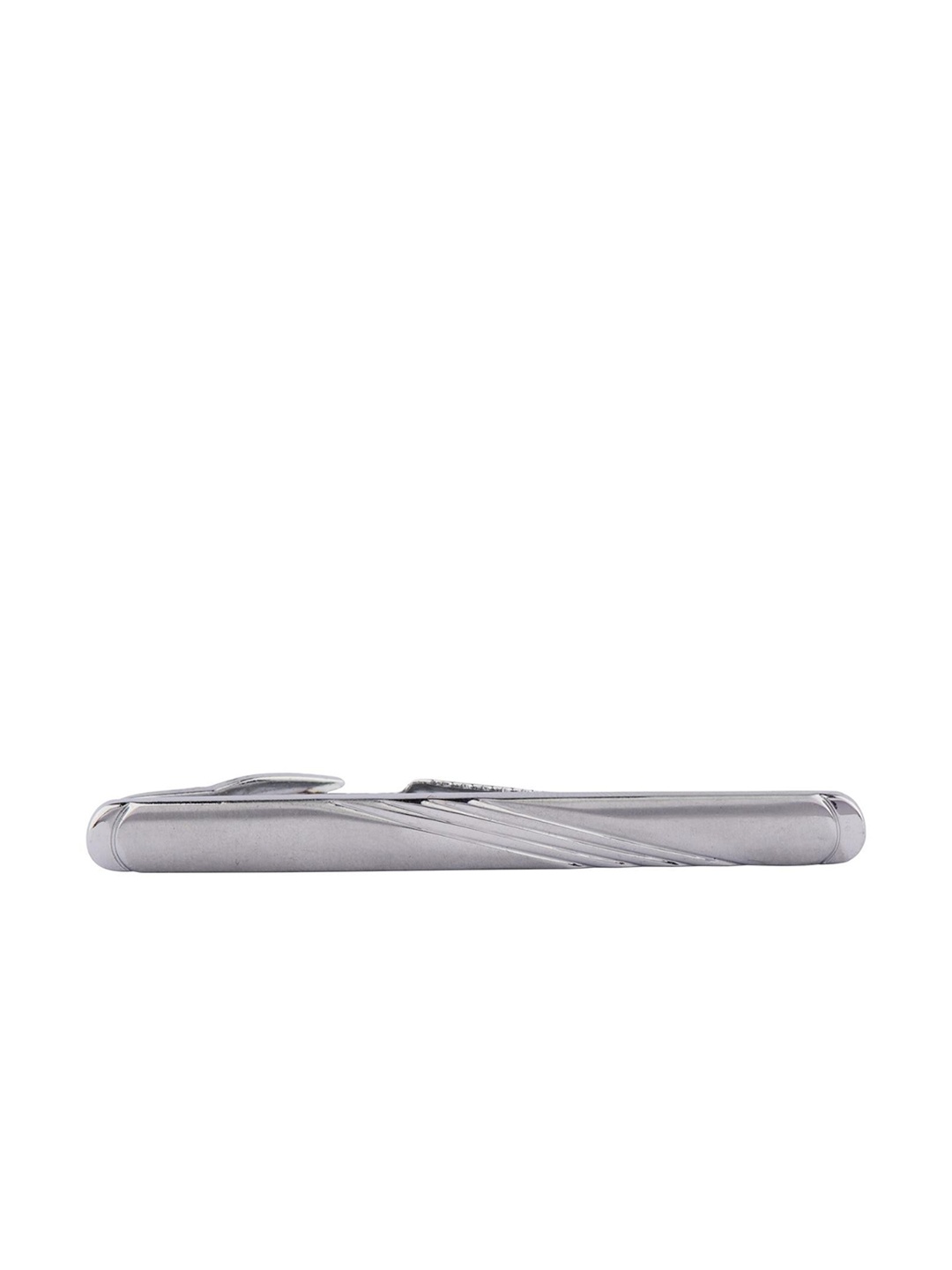 

The Tie Hub Men Silver-Toned Brooch Tie Pin
