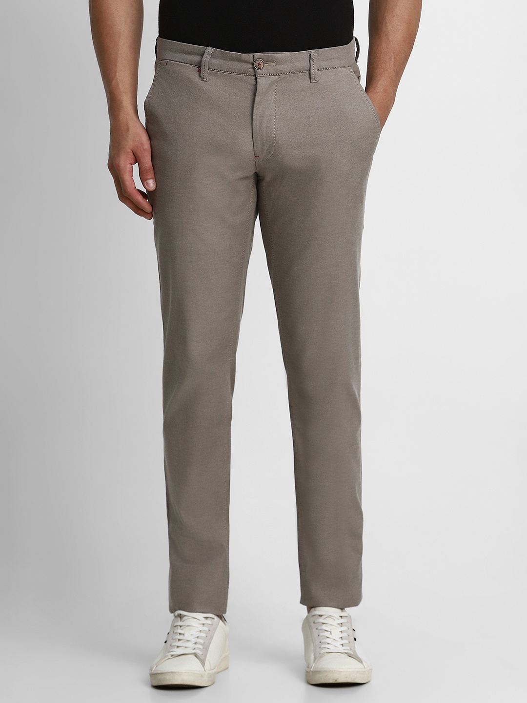 

Louis Philippe Sport Men Grey Slim Fit Trousers