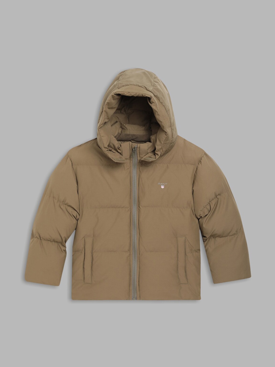 

GANT Boys Camel Brown Windcheater Padded Jacket