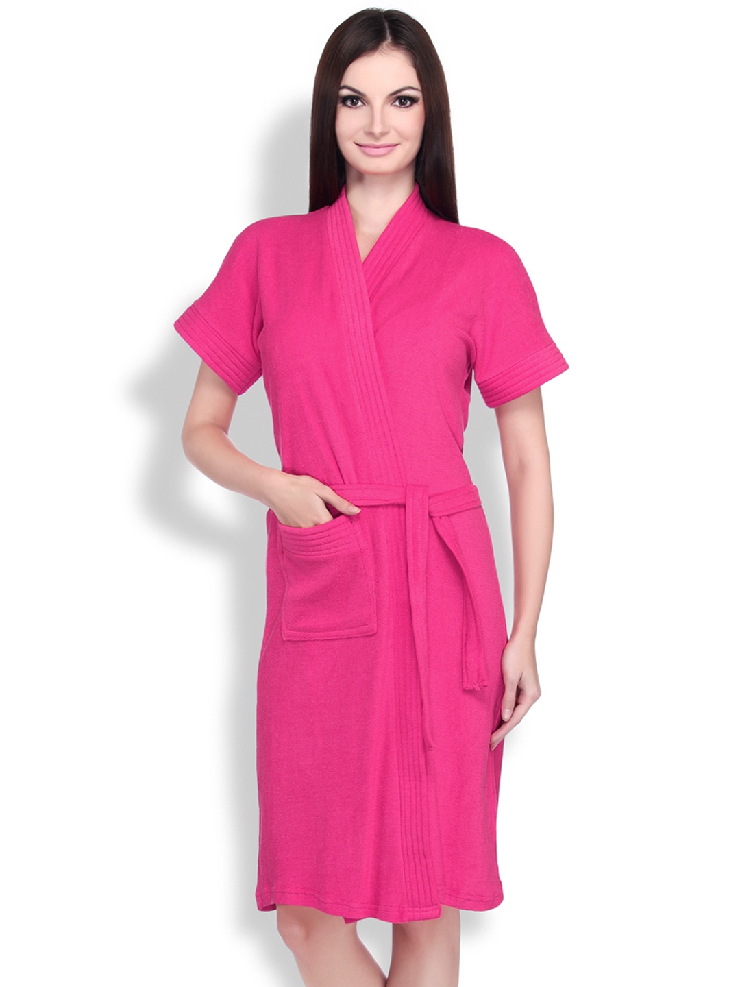 

Sand Dune Pink Bathrobe