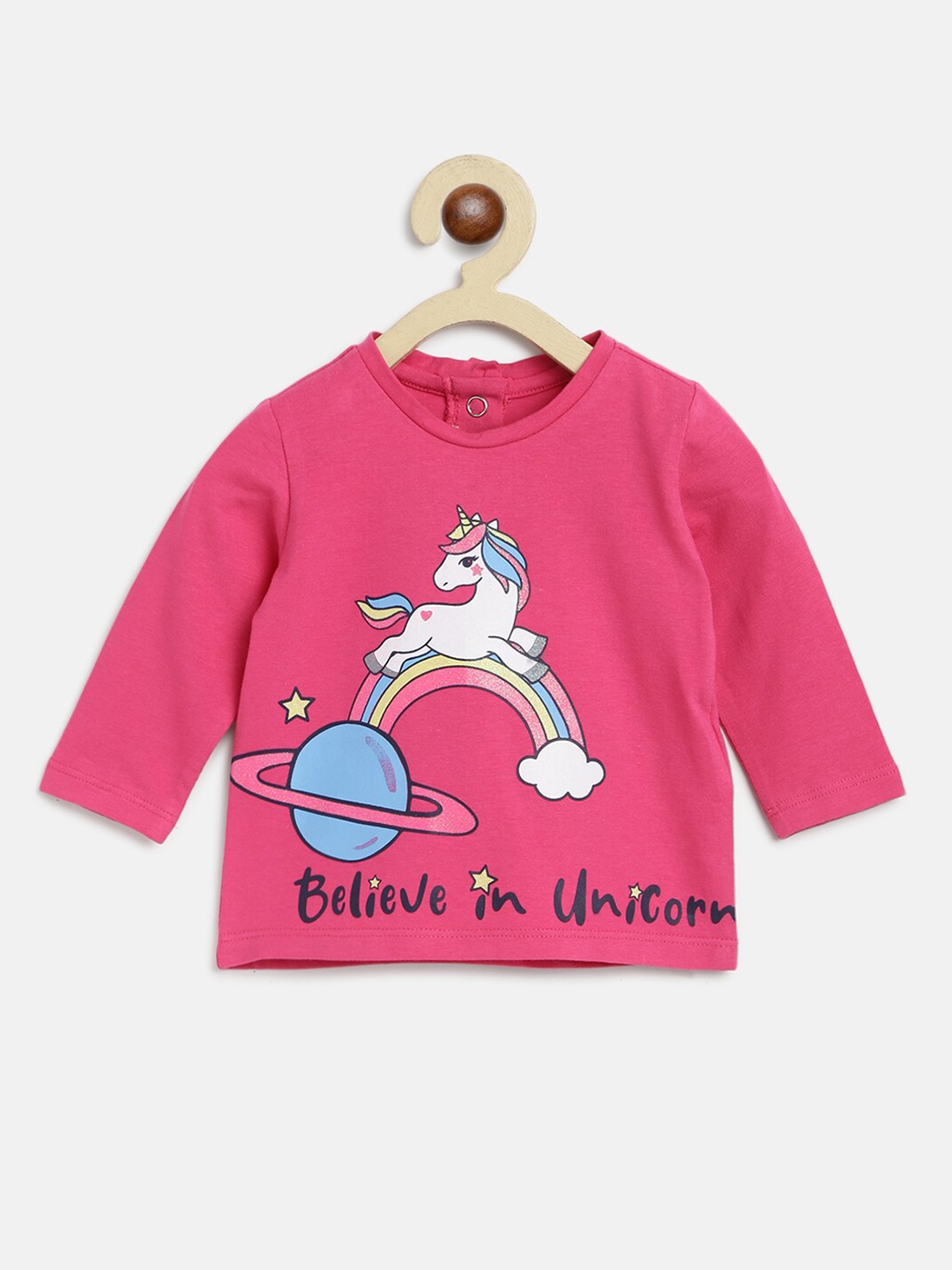 

Chicco Girls Pink Printed T-shirt