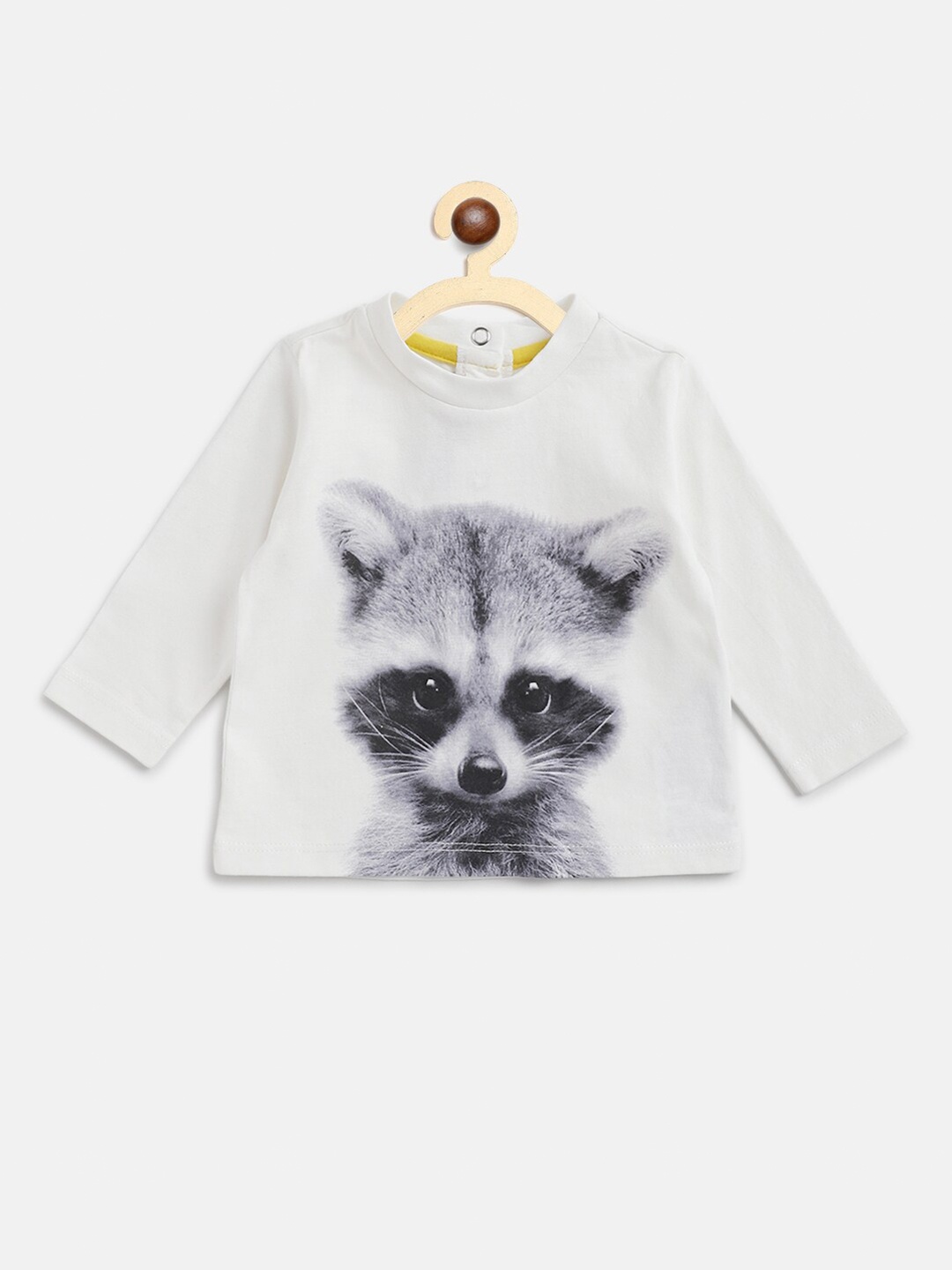 

Chicco Boys White Printed Pure Cotton T-shirt
