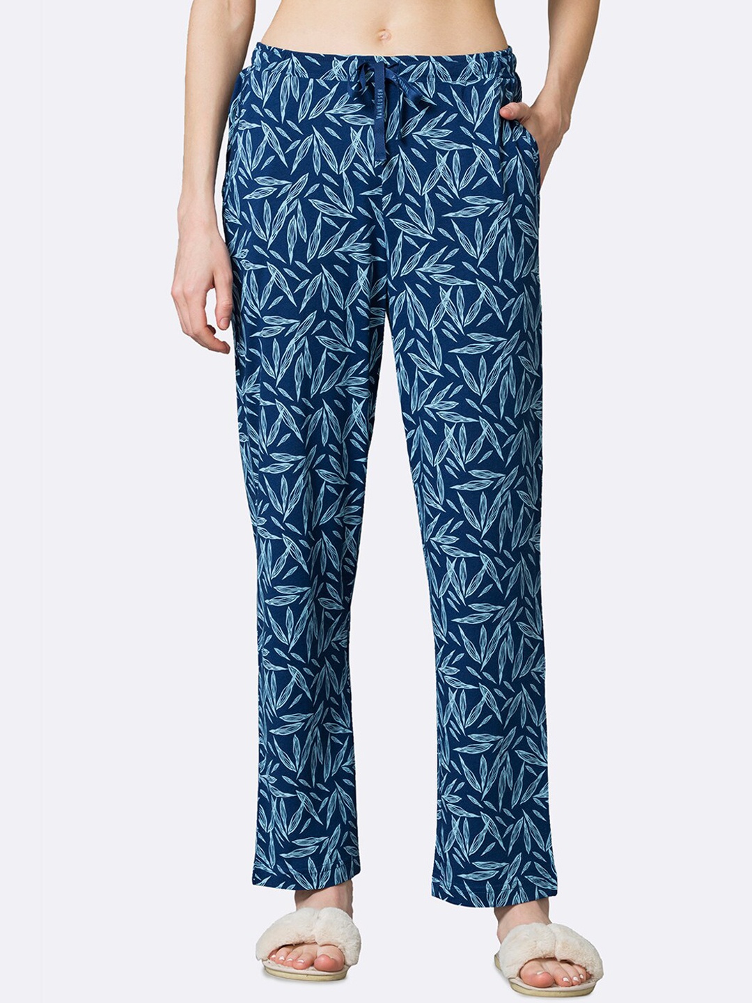 

Van Heusen Women Blue Printed Lounge Pants