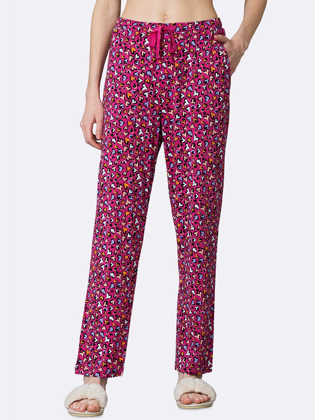 

Van Heusen Women Printed Lounge Pants, Pink