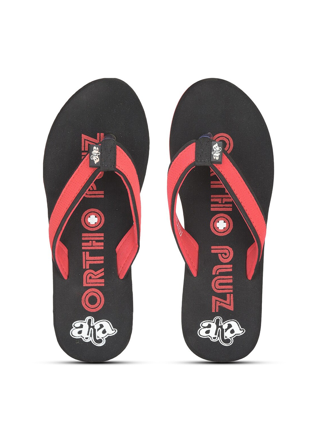 

Liberty Women Black & Red Printed Thong Flip-Flops