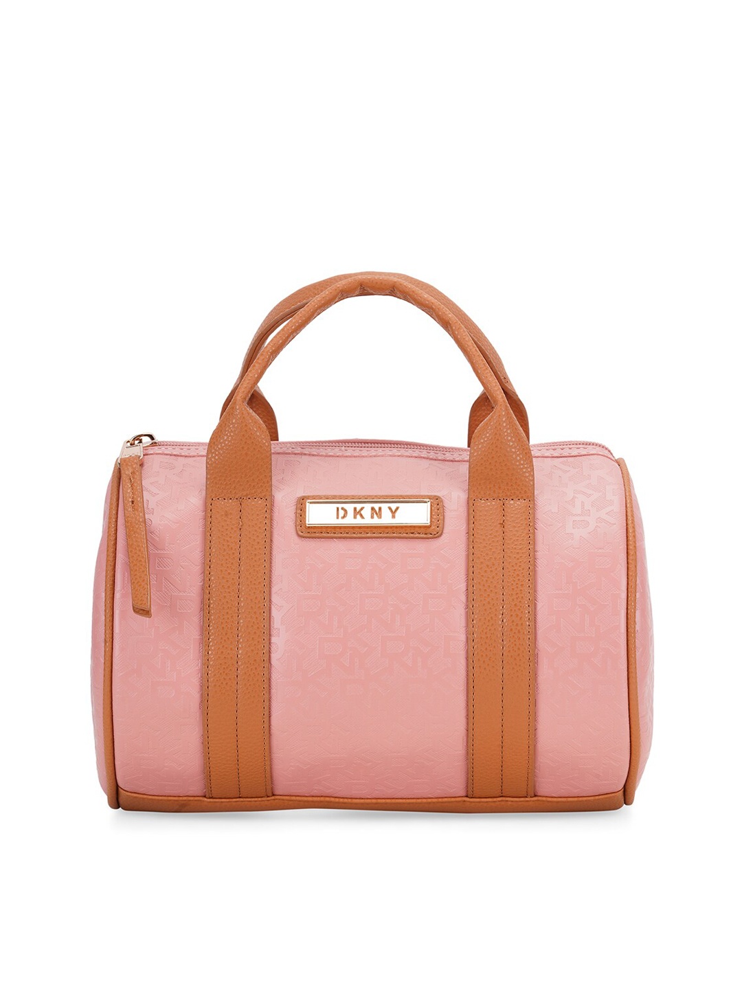 

DKNY AUTOGRAPH Range Rouge Pink Solid Mini Duffel Bag