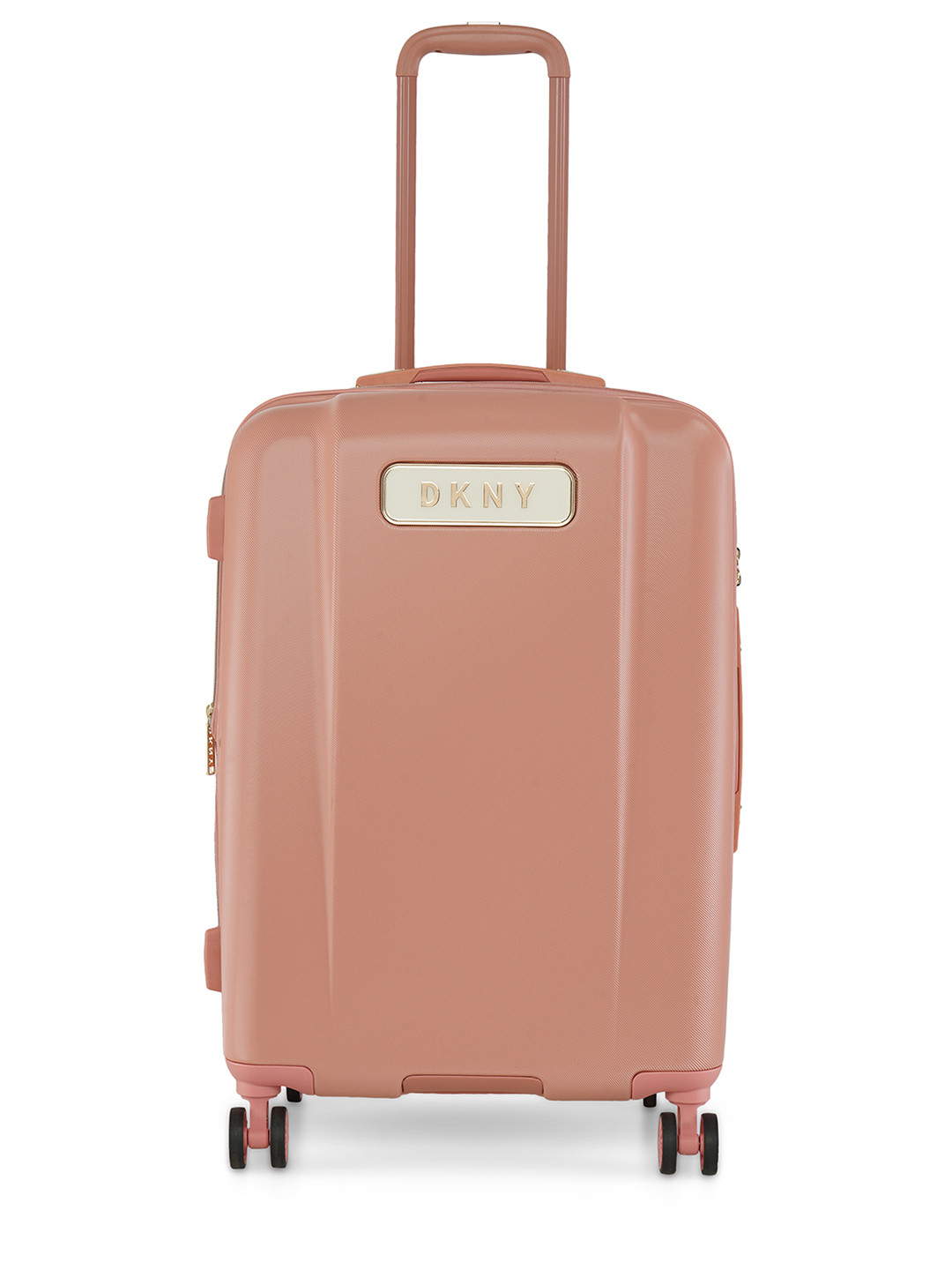 

DKNY SIX FOUR ONE ABS Material Hard 24" Medium Size Trolley, Pink