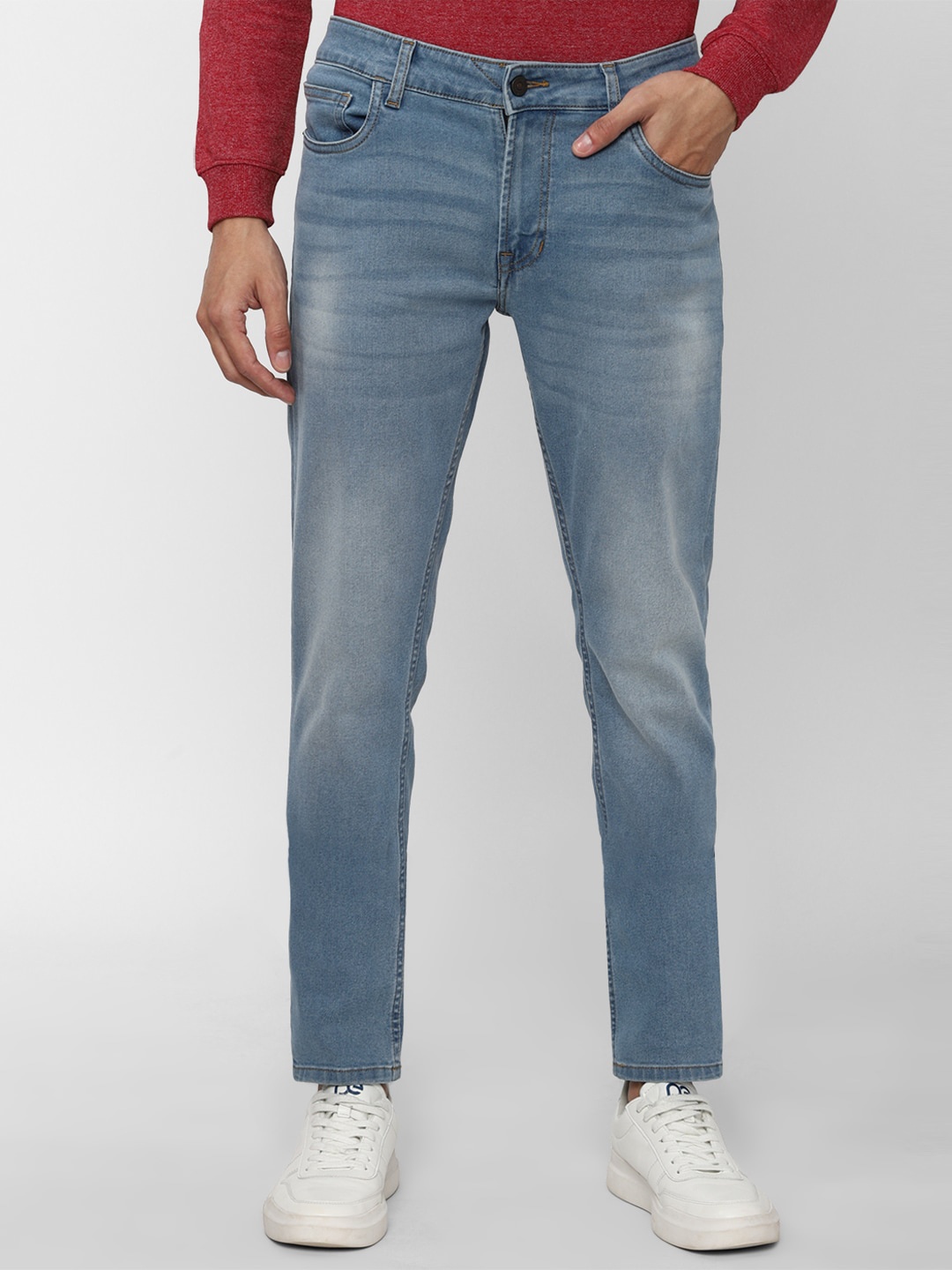 

Peter England Casuals Men Blue Slim Fit Heavy Fade Jeans