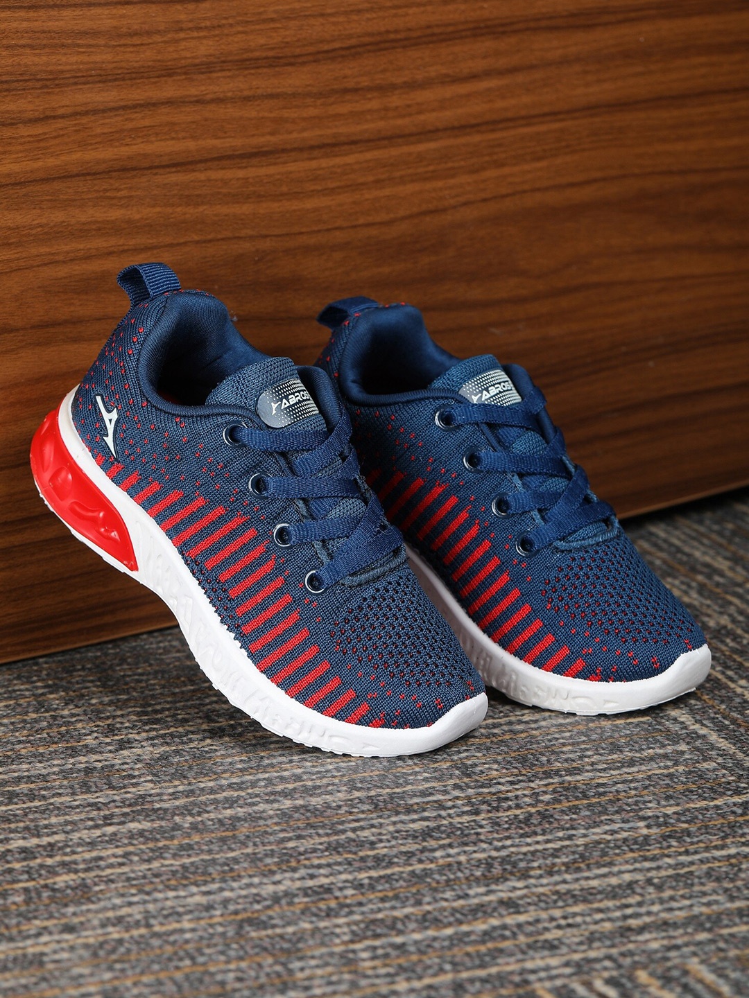 

ABROS Boys Teal Mesh Walking Shoes