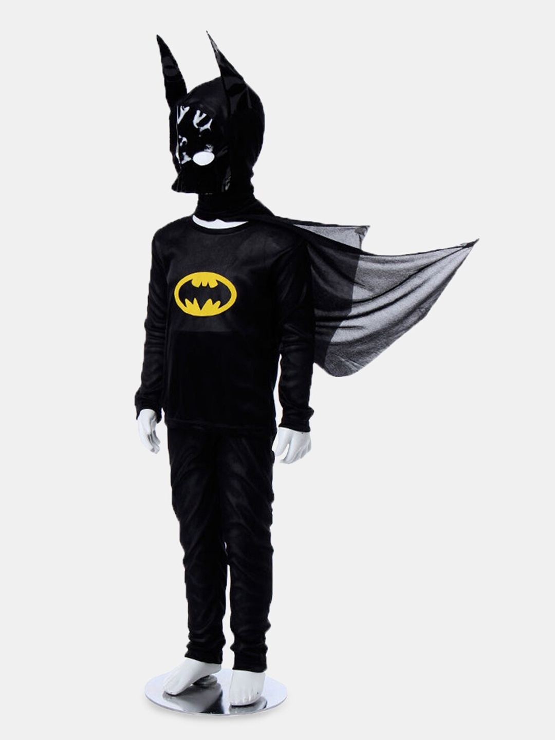 

Hopscotch Boys Black & Yellow Printed Shirt with Trousers