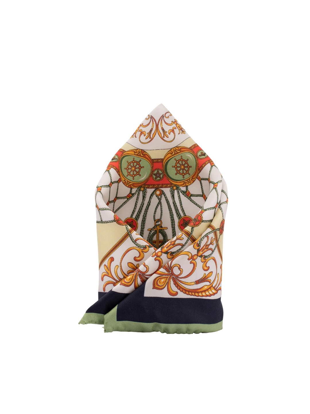 

The Tie Hub Italian Silk Pocket Square, Green