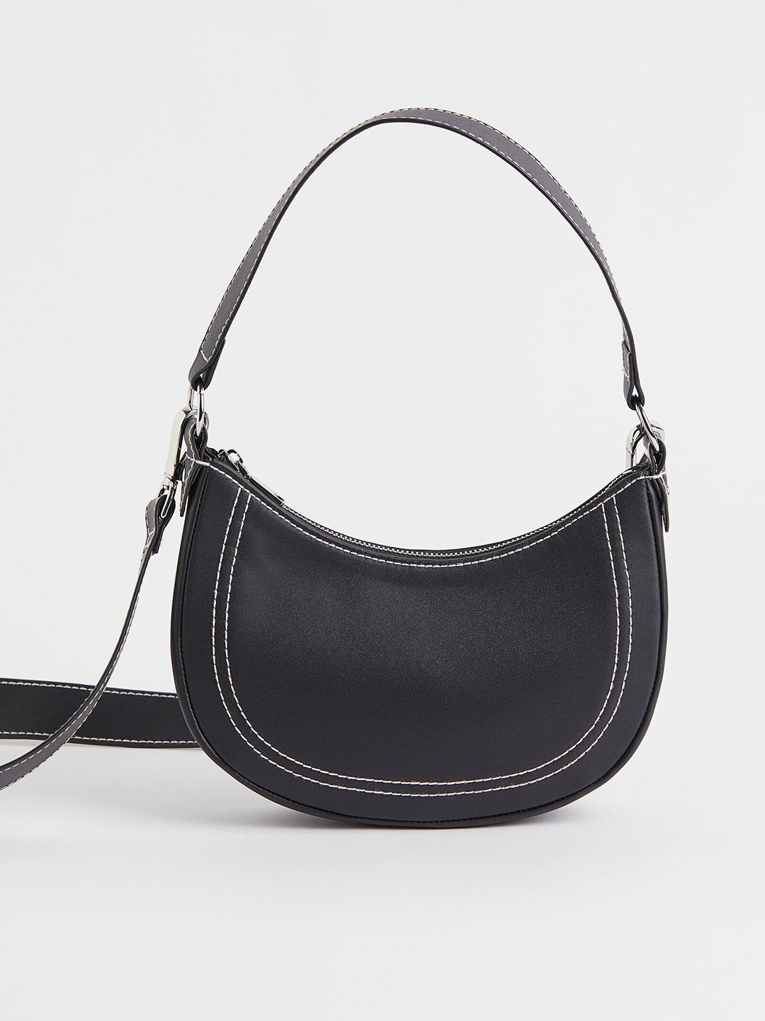 

H&M Woman Small shoulder bag, Black