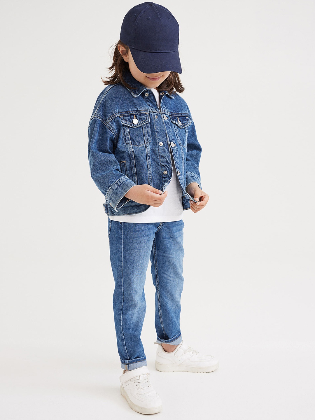 

H&M Boys Blue Superstretch Relaxed Tapered Fit Jeans