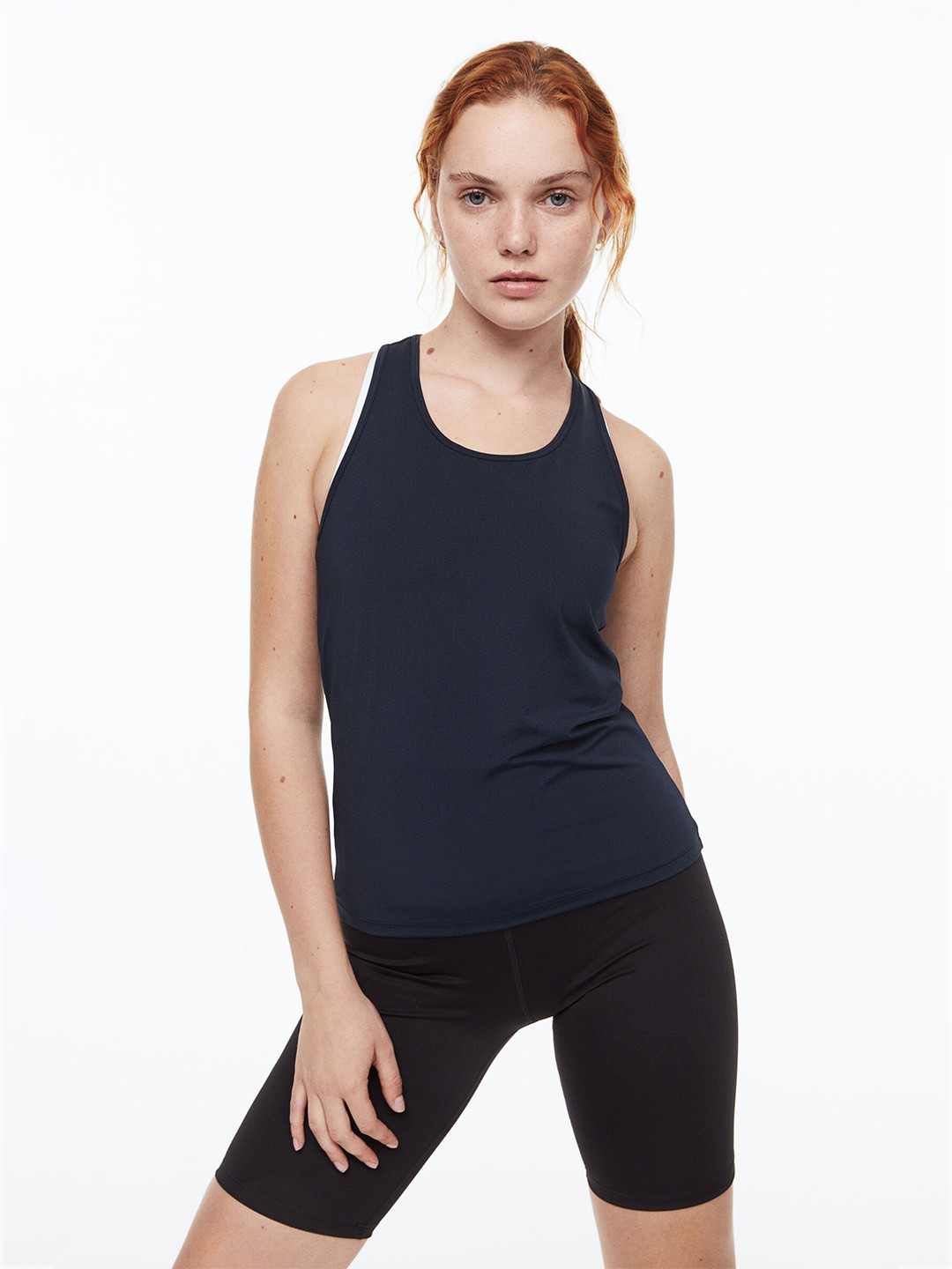 

H&M Women Sports Vest Top, Blue