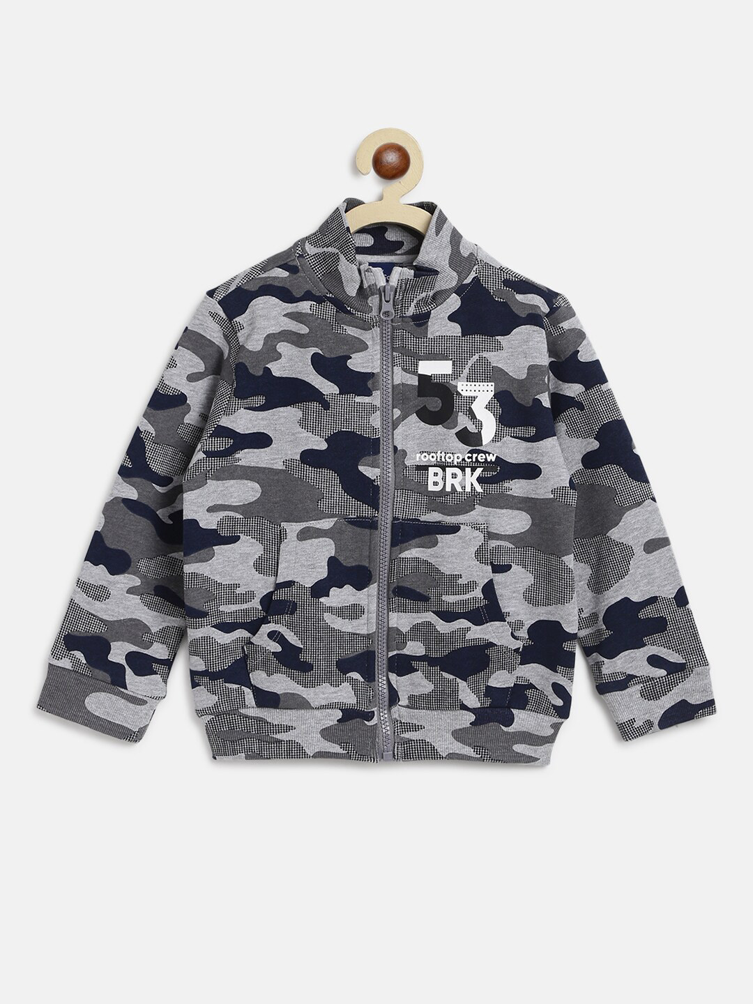 

Chicco Boys Grey Printed Sweatshirt