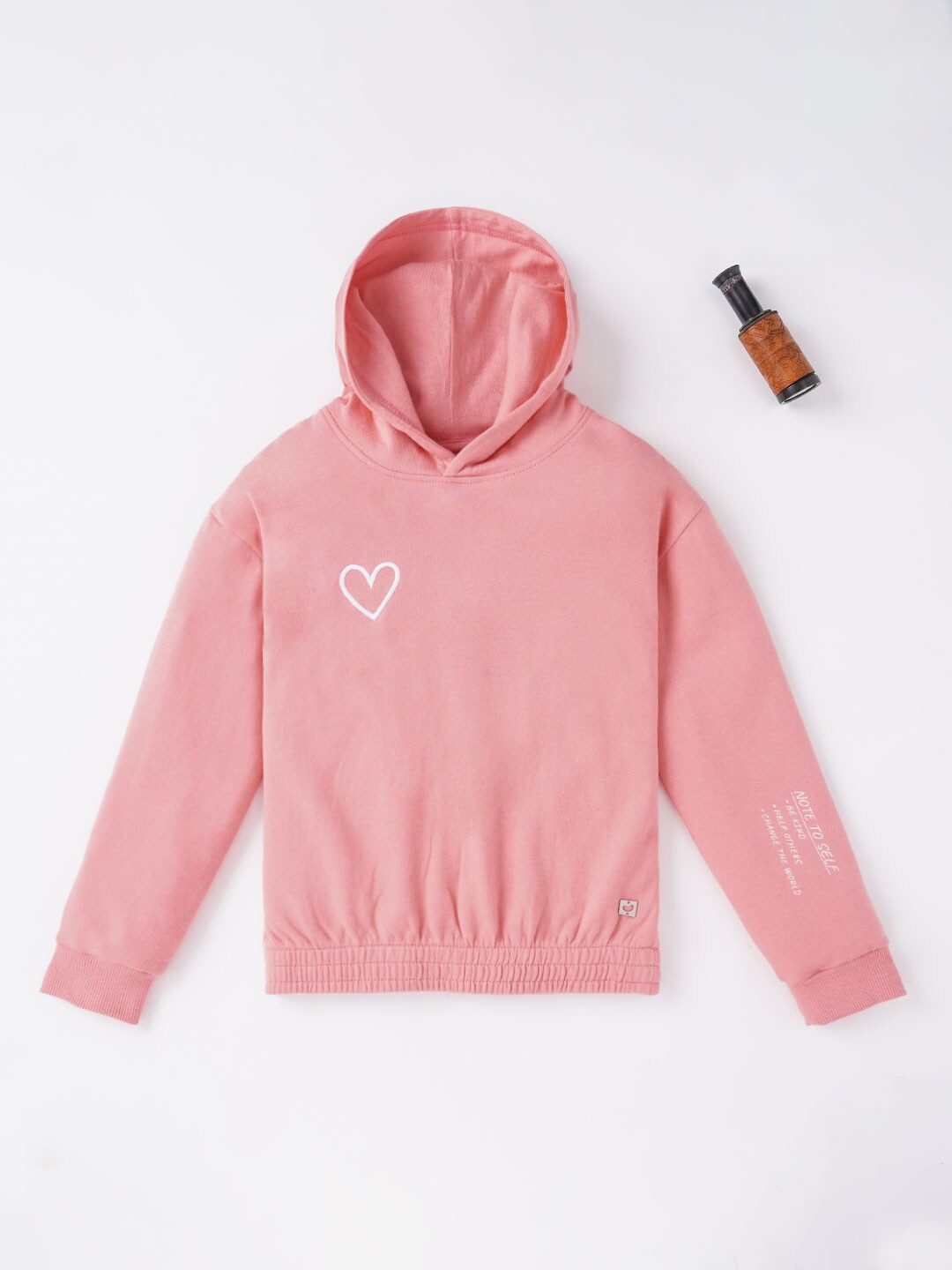 

Ed-a-Mamma Girls Pink Hooded Sweatshirt
