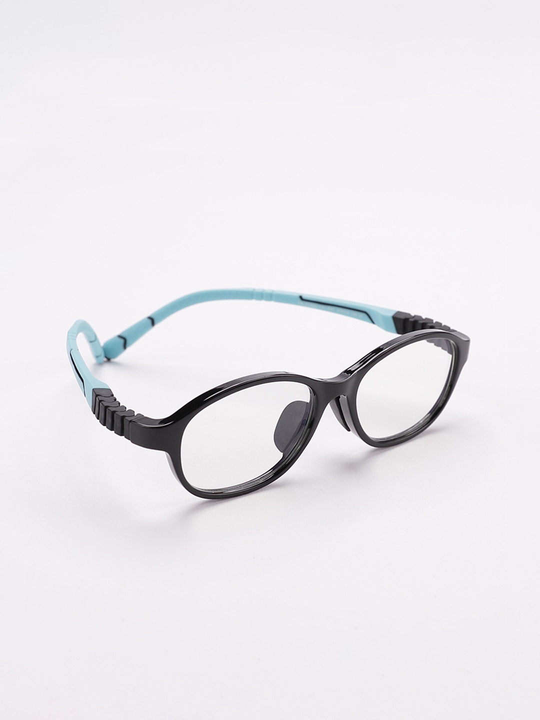 

Intellilens Boys Black & Blue Full Rim Square Frames